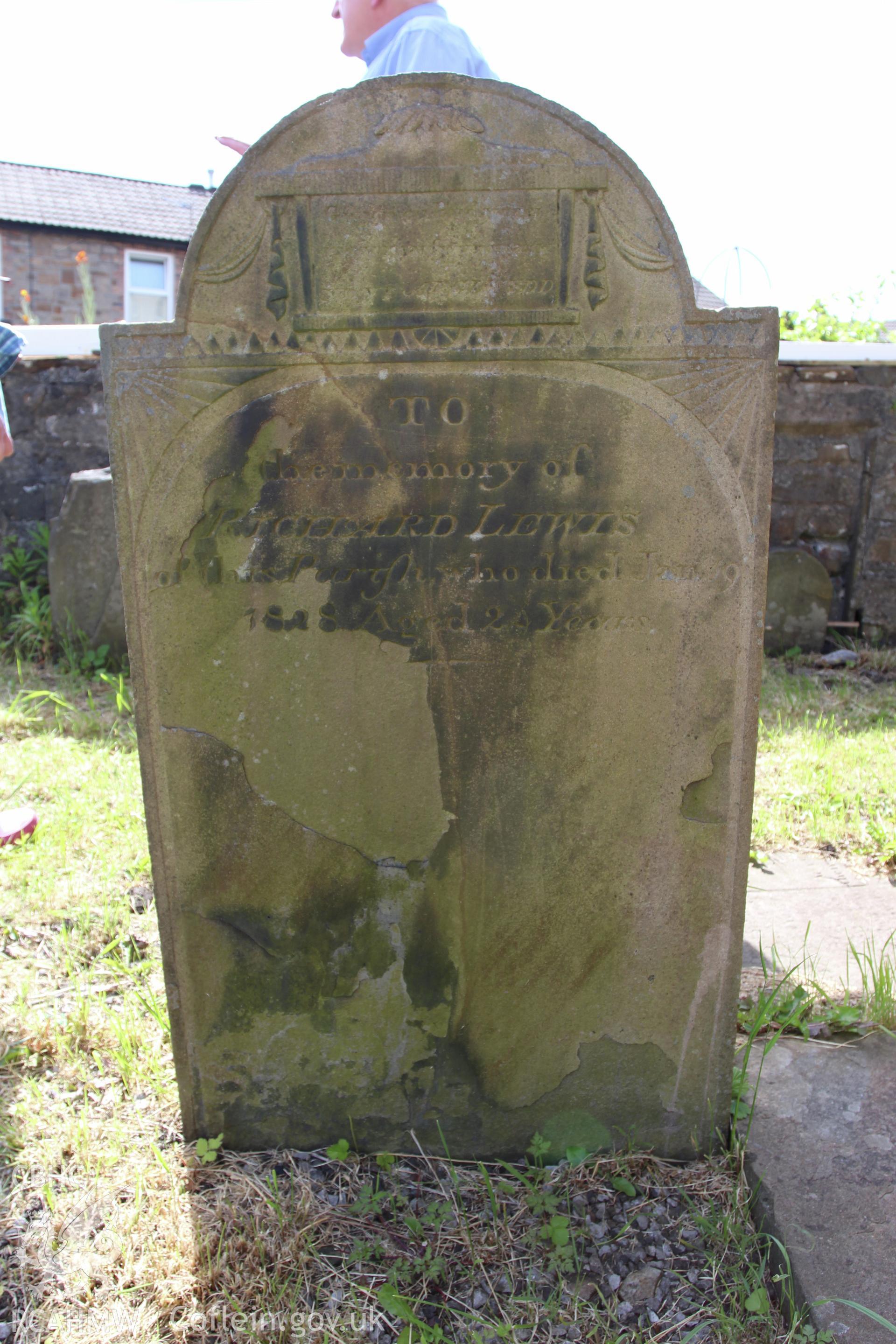 Detail of gravestone