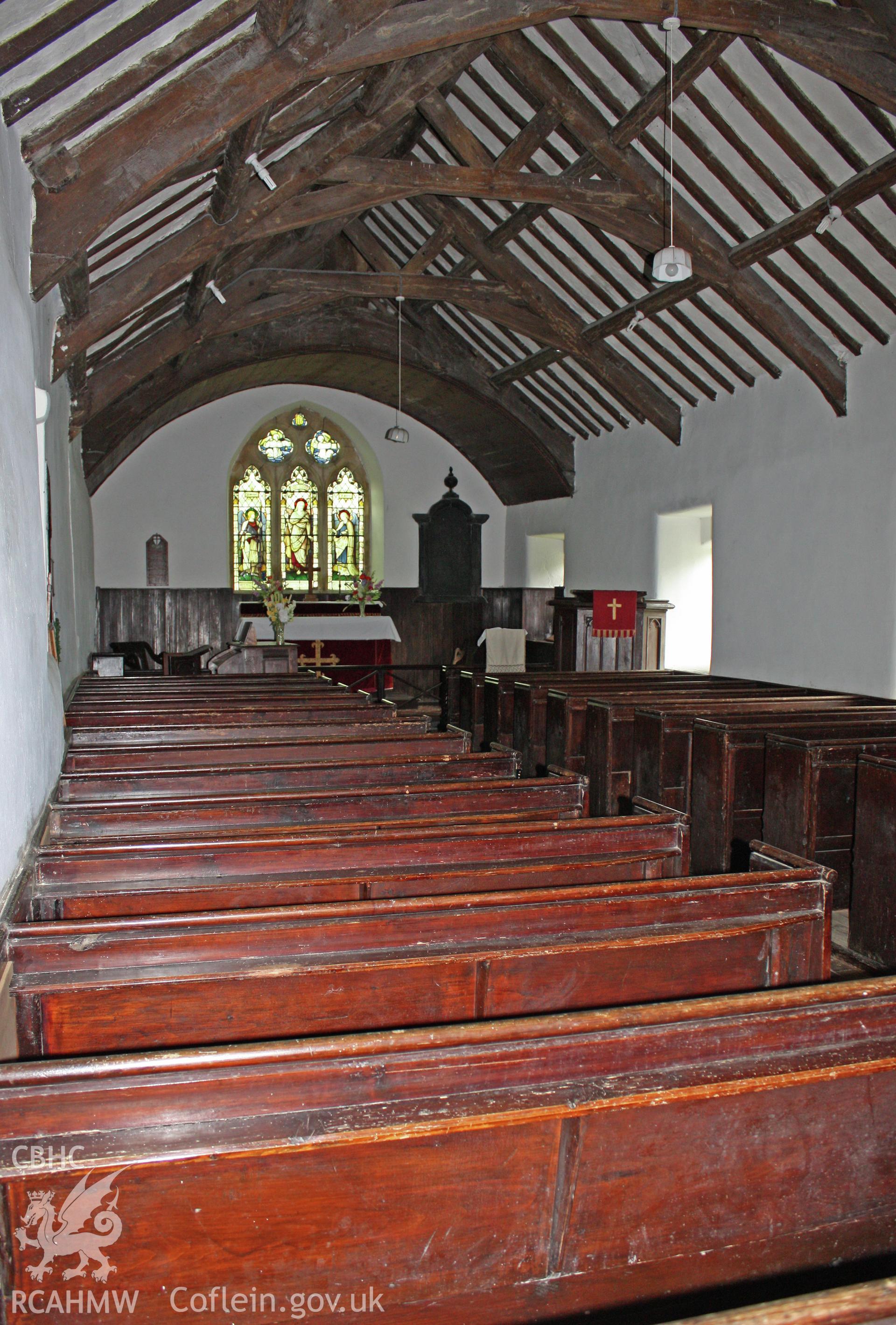Interior looking south-east