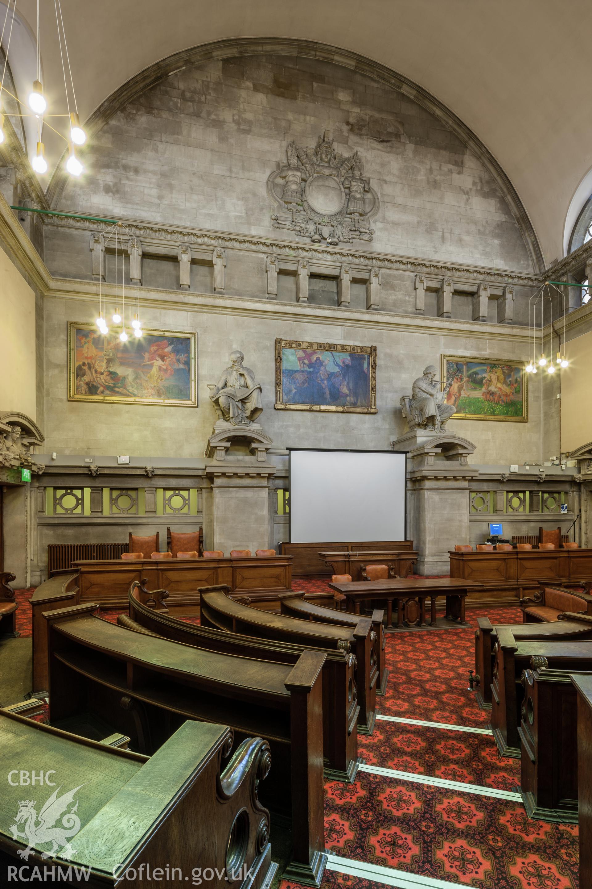 Interior of the Council Chamber