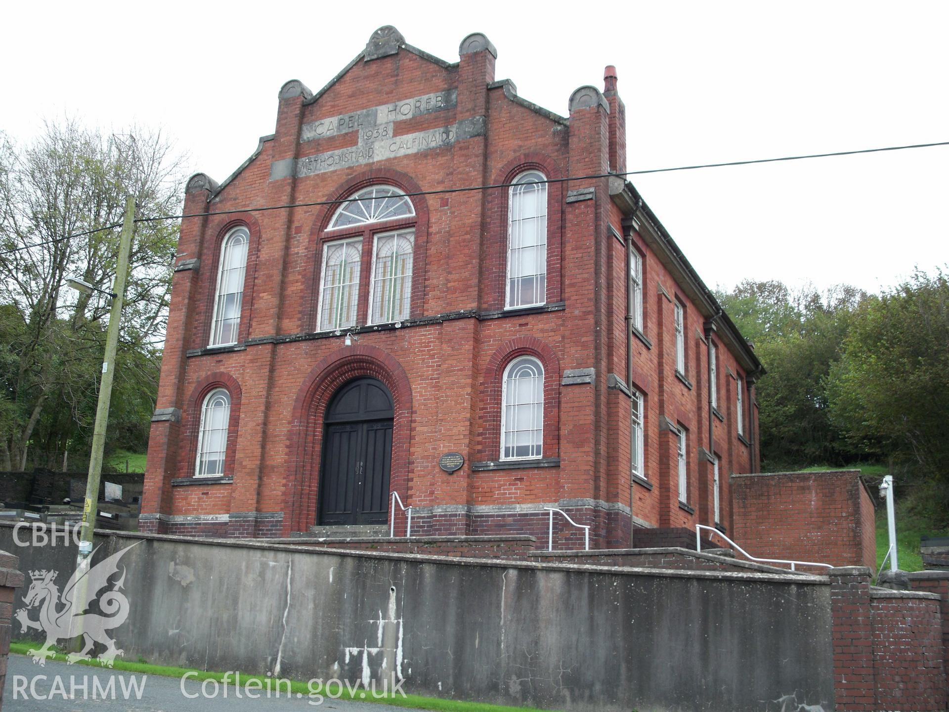 Horeb Chapel viewed from the south-west