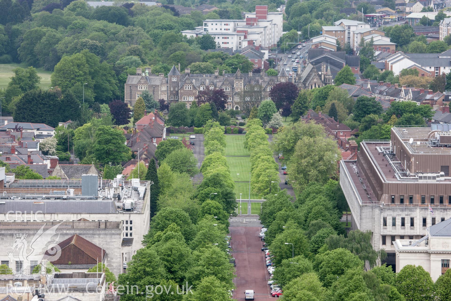 Nazareth house from the roof of the Capital Building