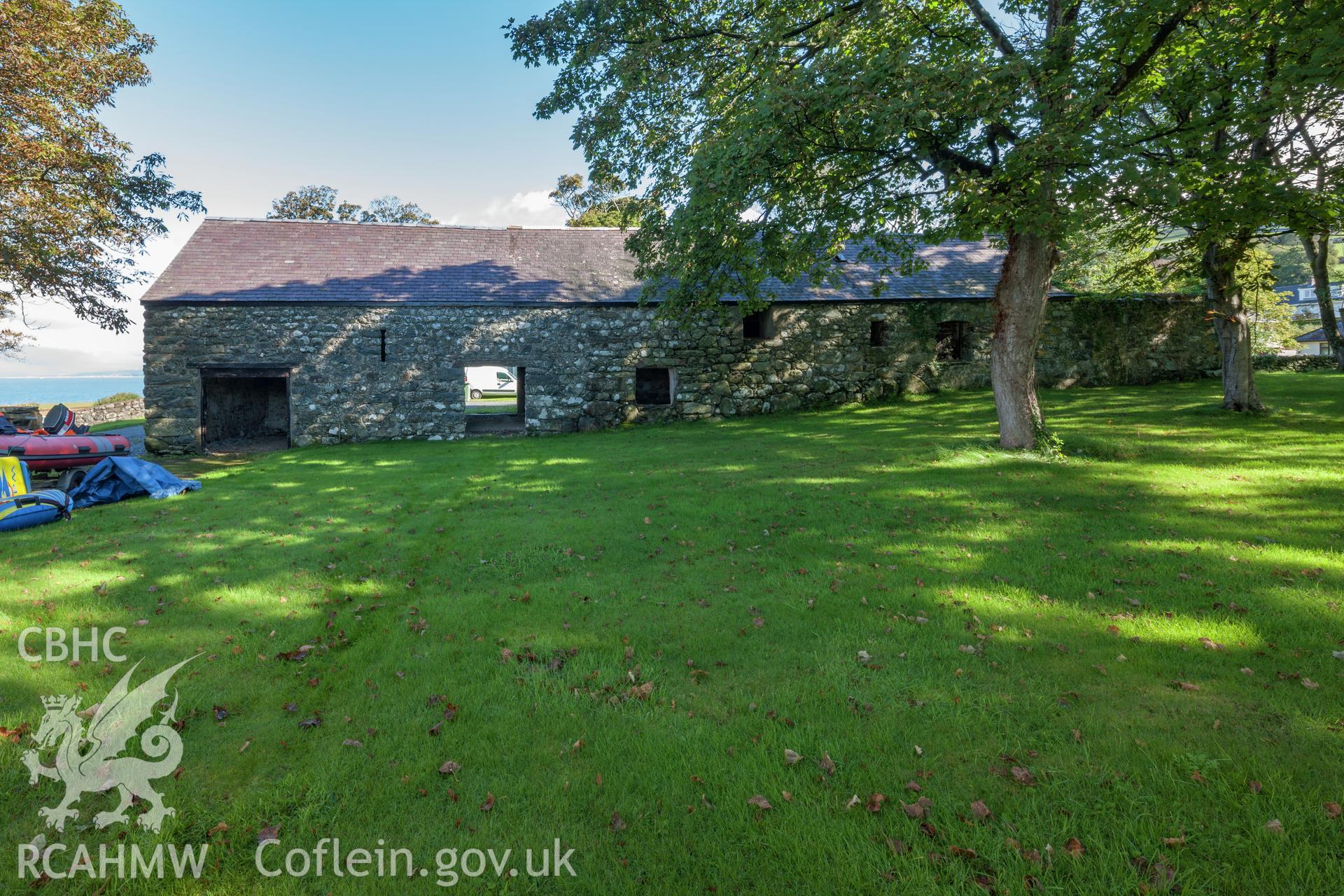 Exterior of barn from the southwest