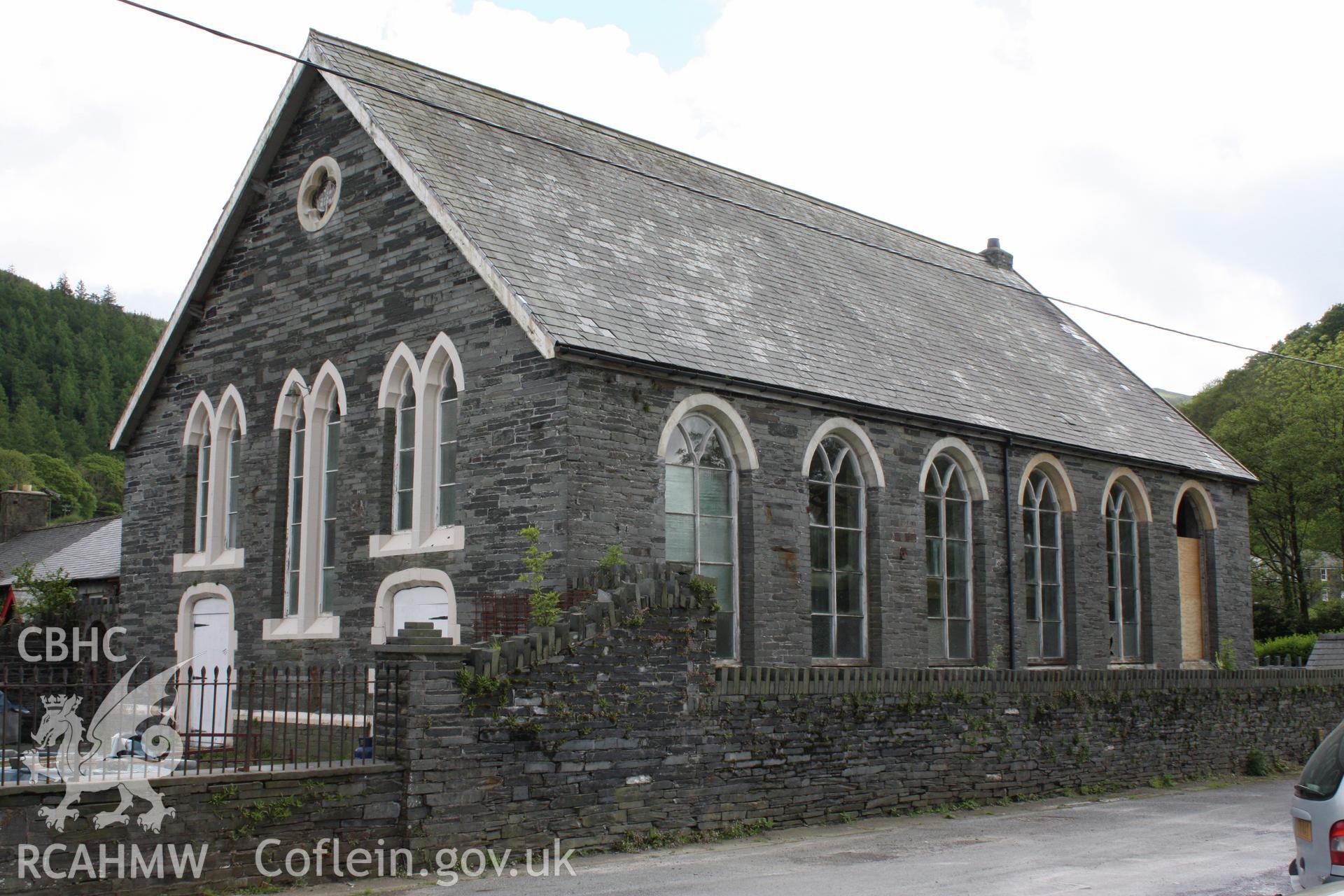 Abergynolwyn Chapel from the north