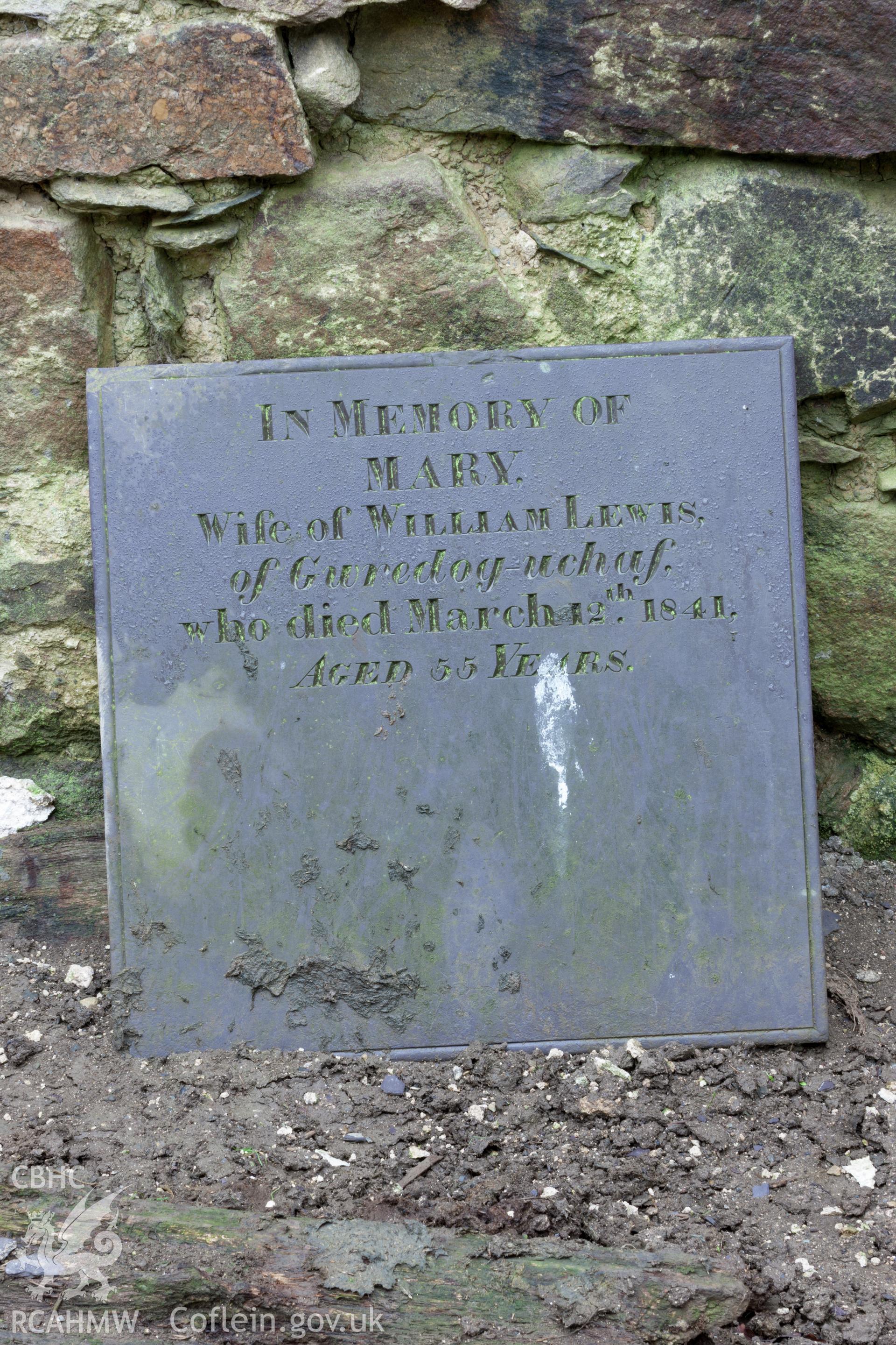 Memorial, Mary Lewis