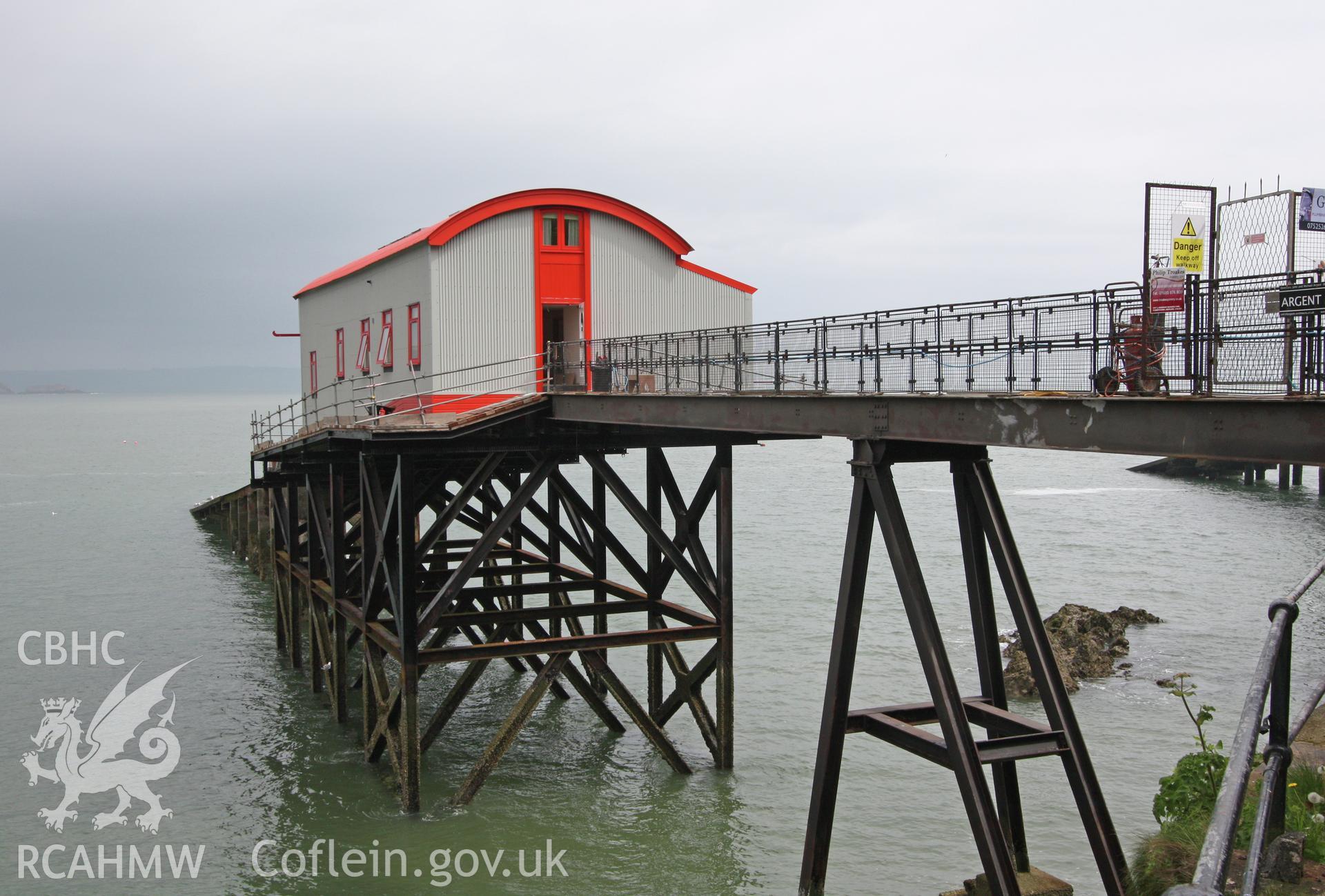 Castle Hill lifeboat station viewed from the west