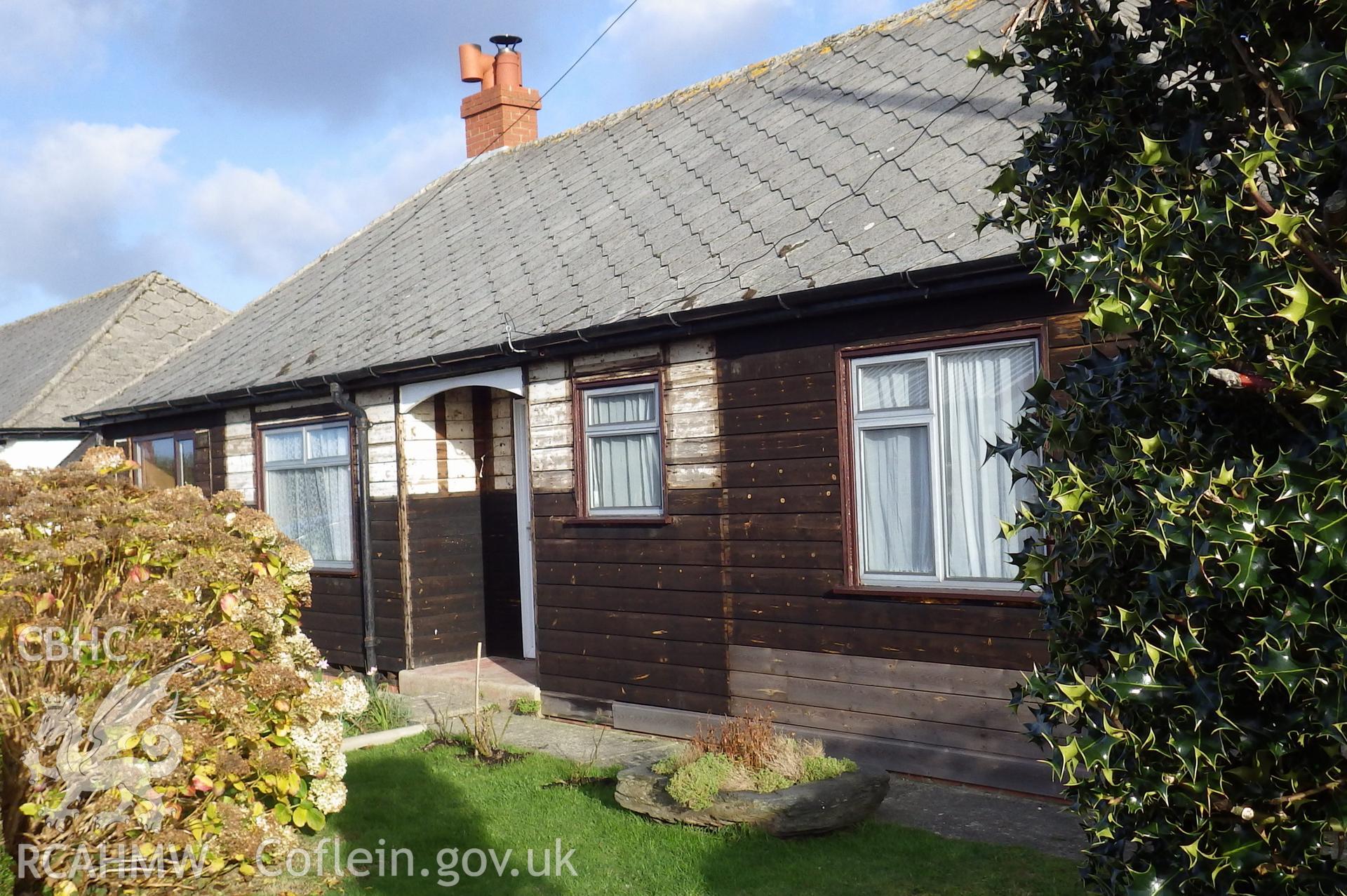 Bungalow at southern end of row