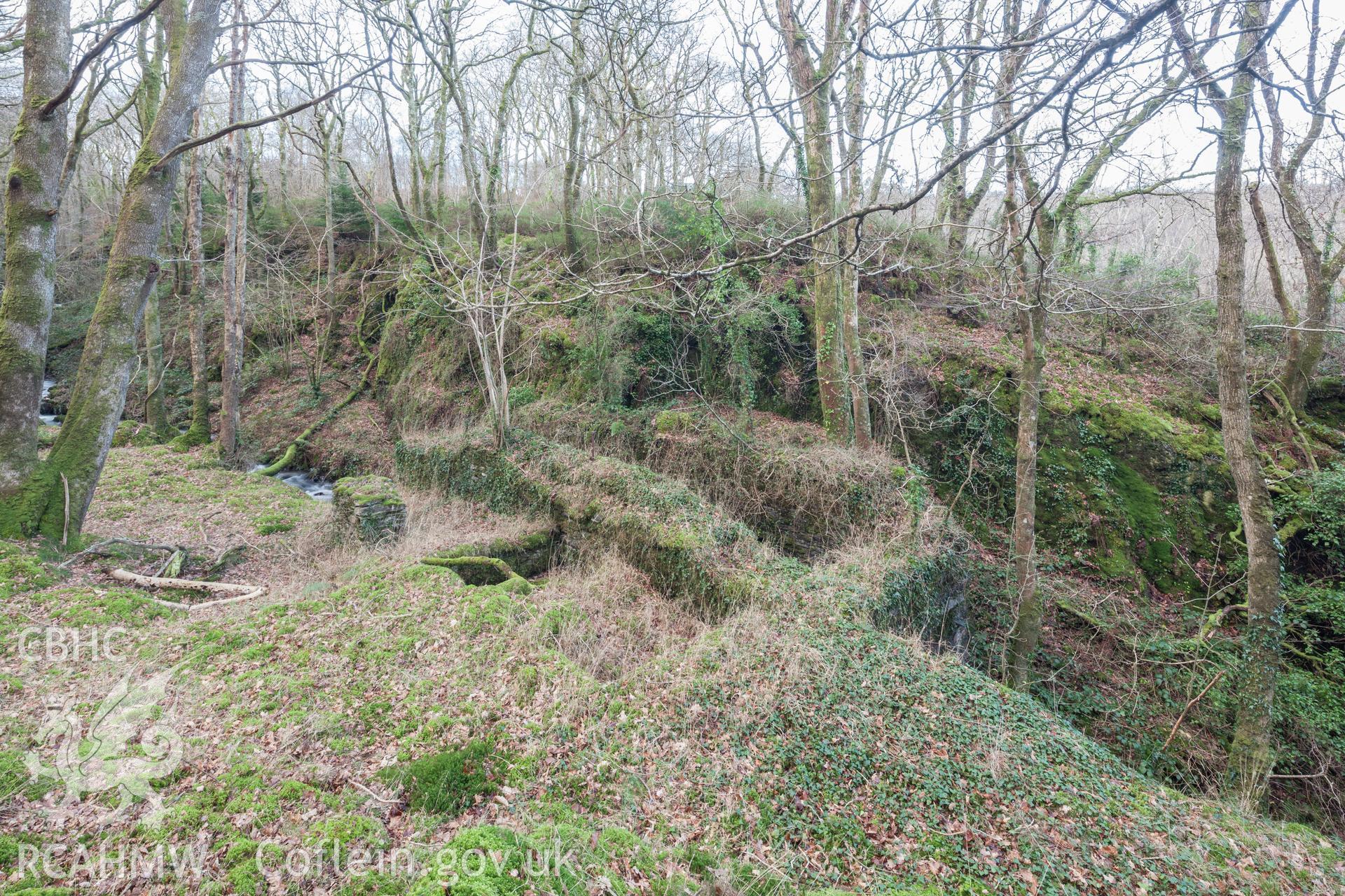 Wheelpit viewed from the northeast