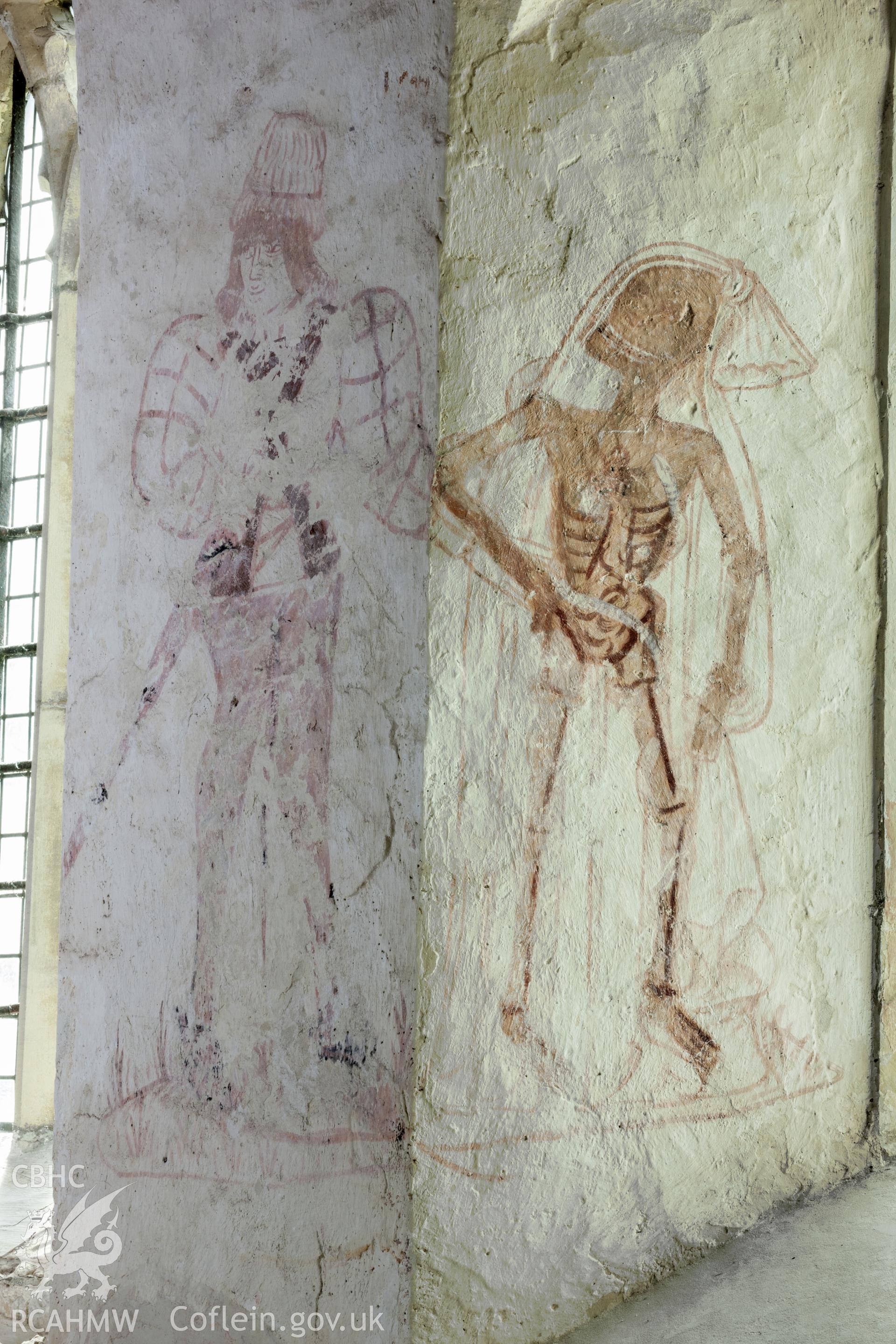 Wallpainting: Death and the Gallant