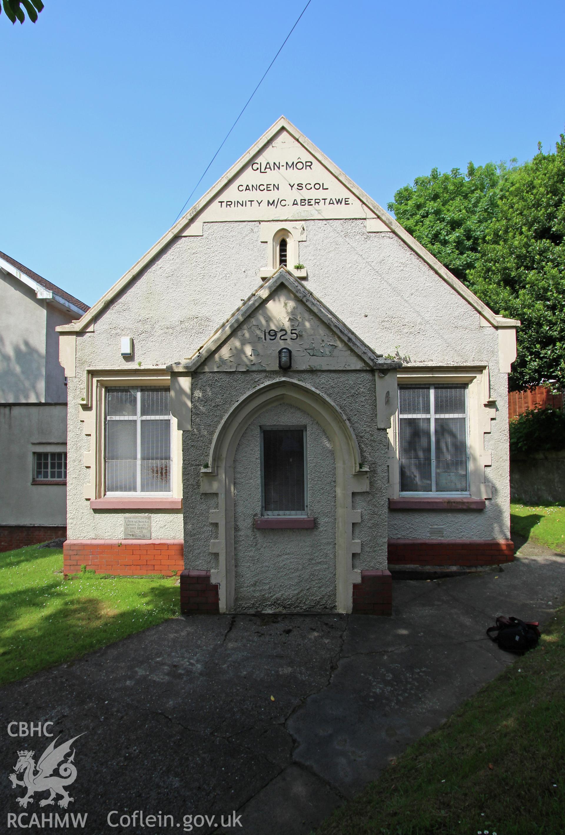 Trinity Chapel, Sketty, vestry from east