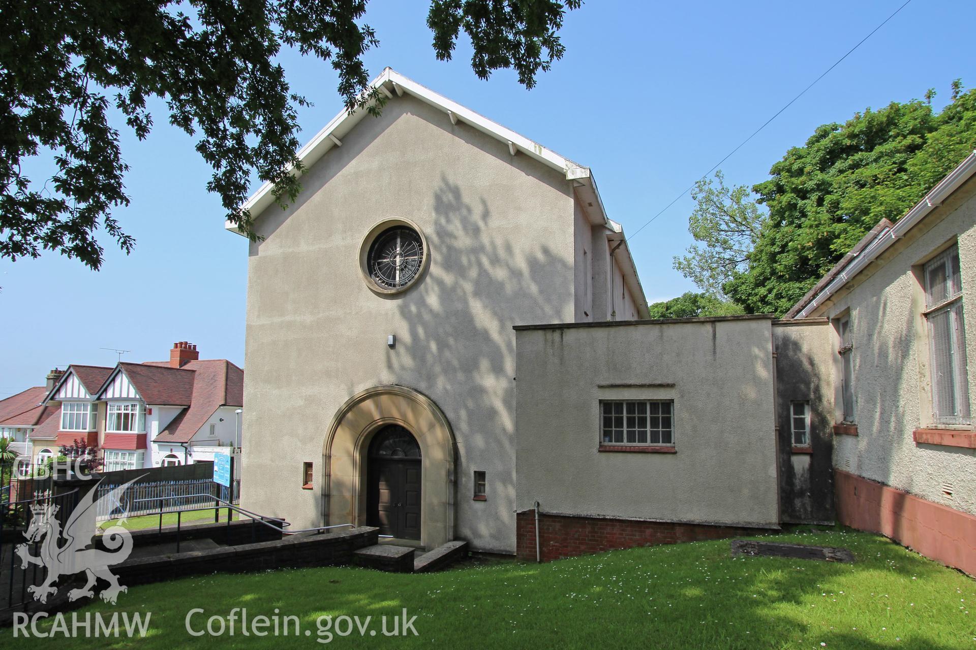Trinity Chapel, Sketty from east