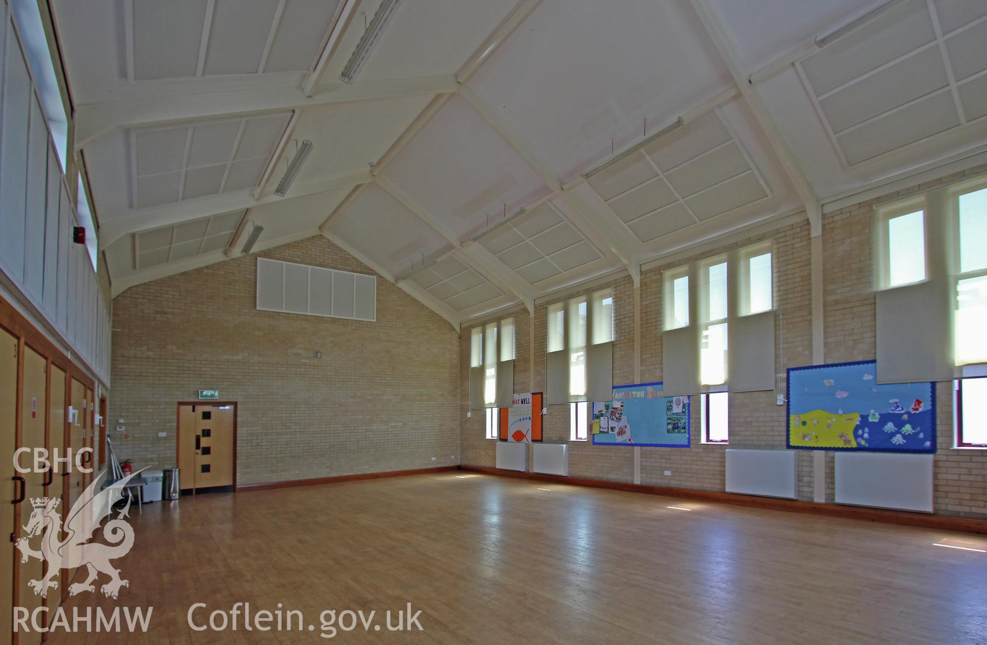 Manselton URC Chapel, Swansea, multi-function hall looking south-east