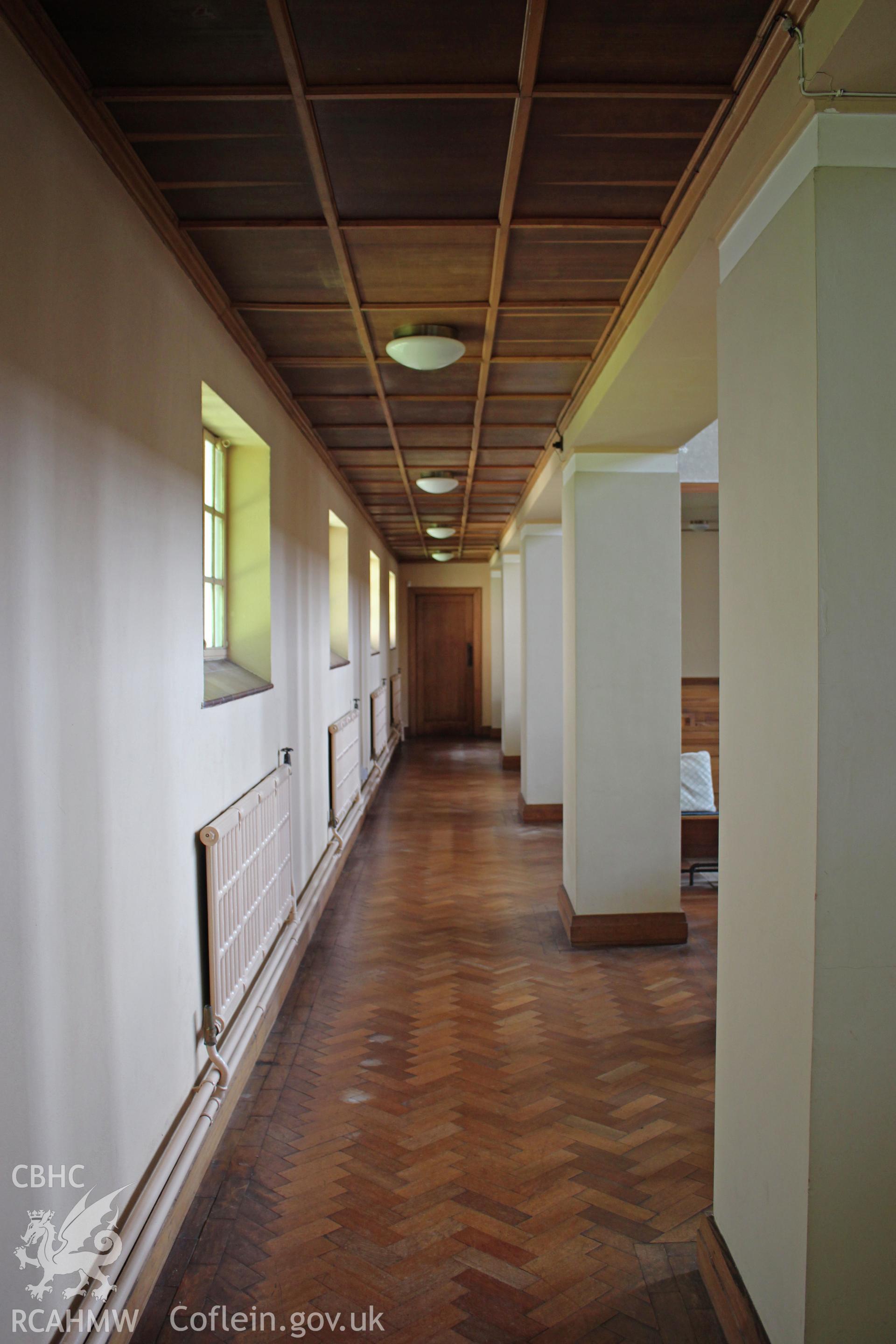 Trinity Chapel, Sketty, interior looking east along north side of auditorium