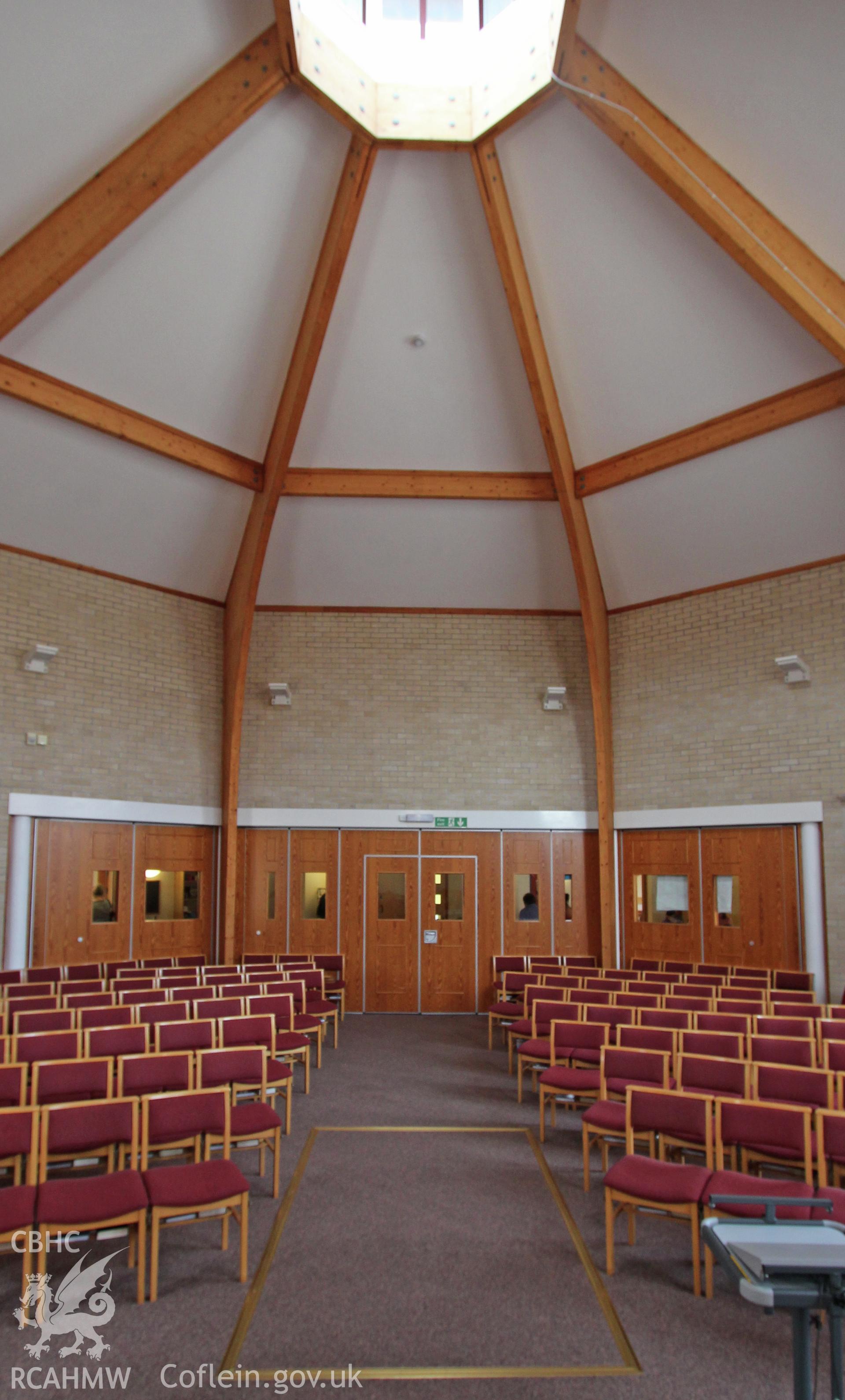 Manselton URC Chapel, Swansea, interior looking north-west