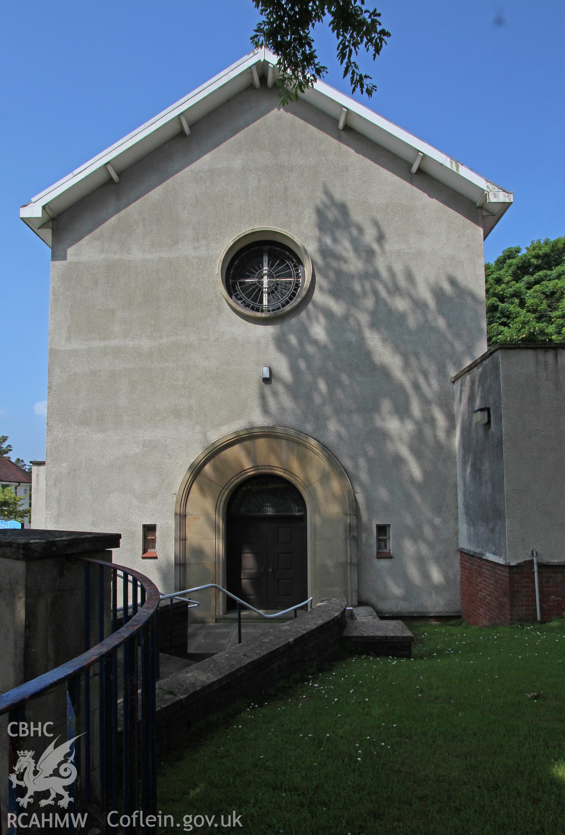 Trinity Chapel, Sketty from east