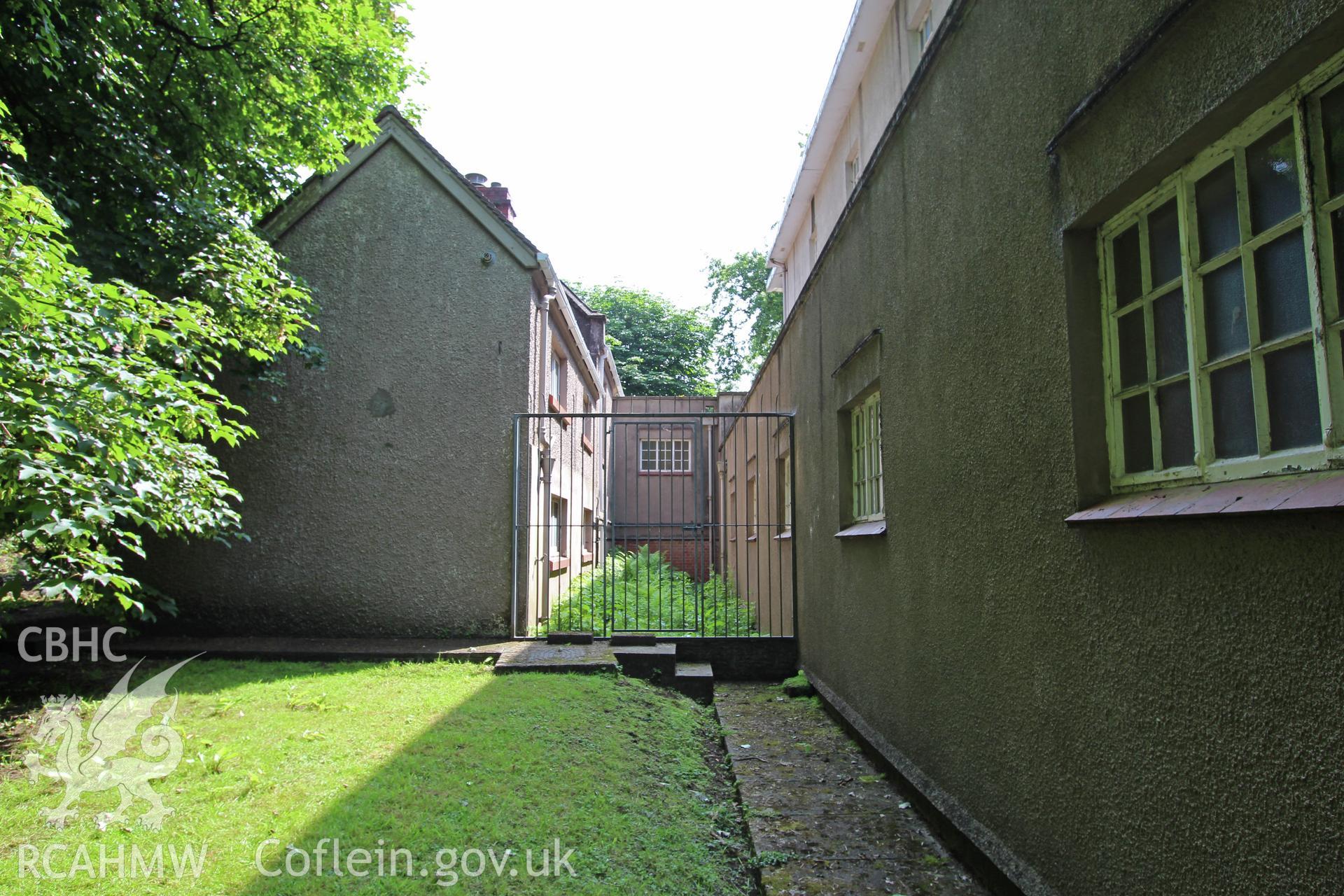 Trinity Chapel, Sketty, vestry from west