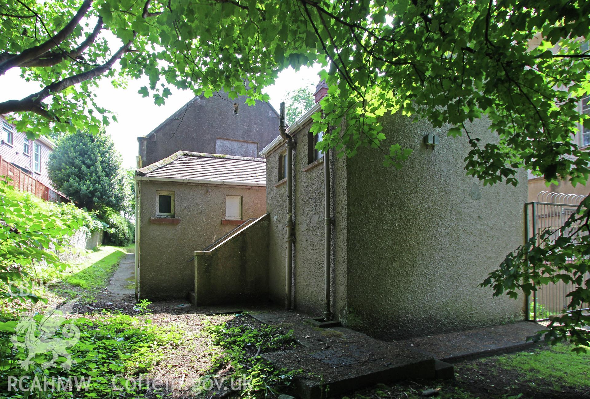 Trinity Chapel, Sketty, vestry from west