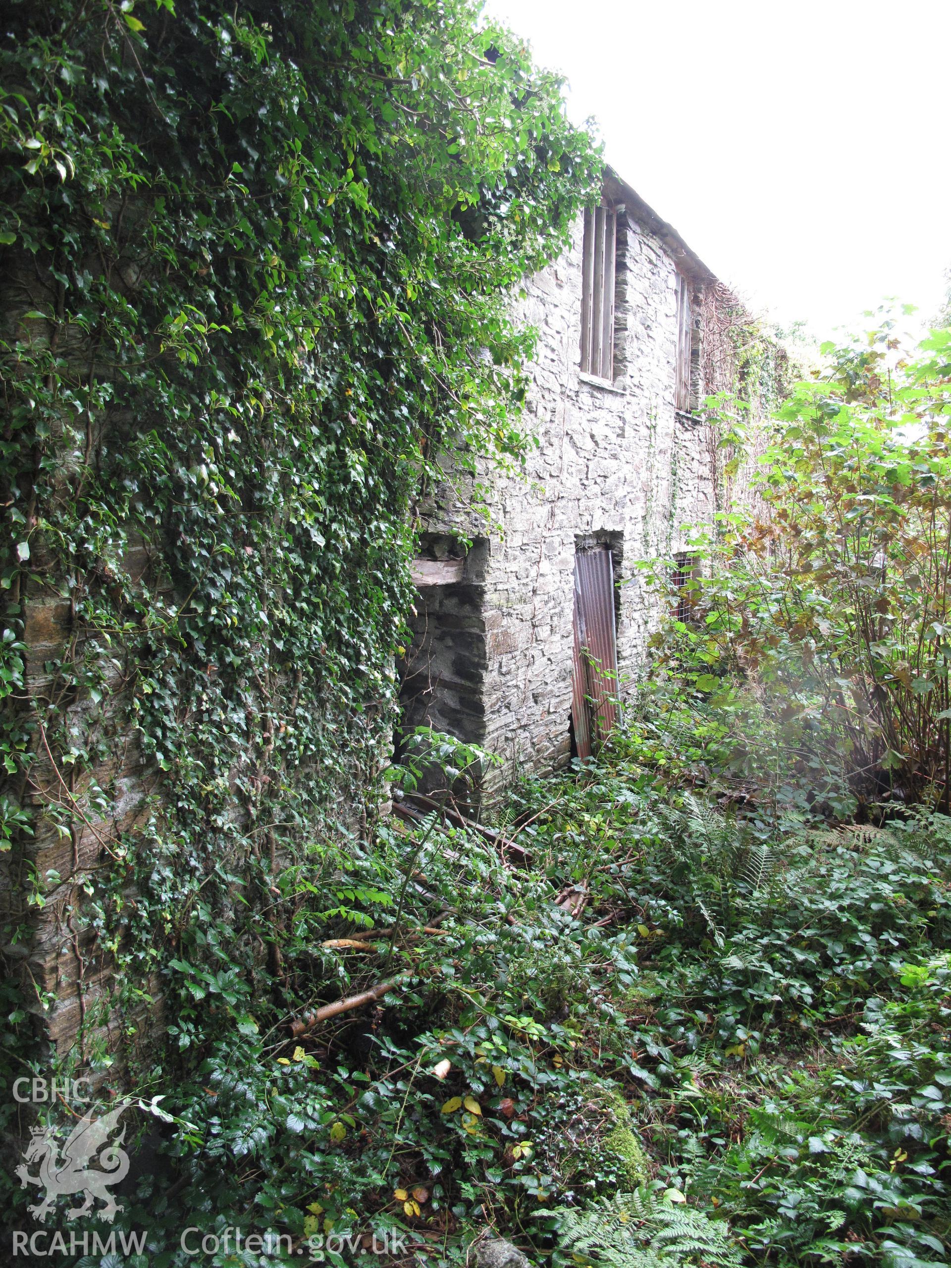 Ceulan Woollen Mill, Talybont, from the north.