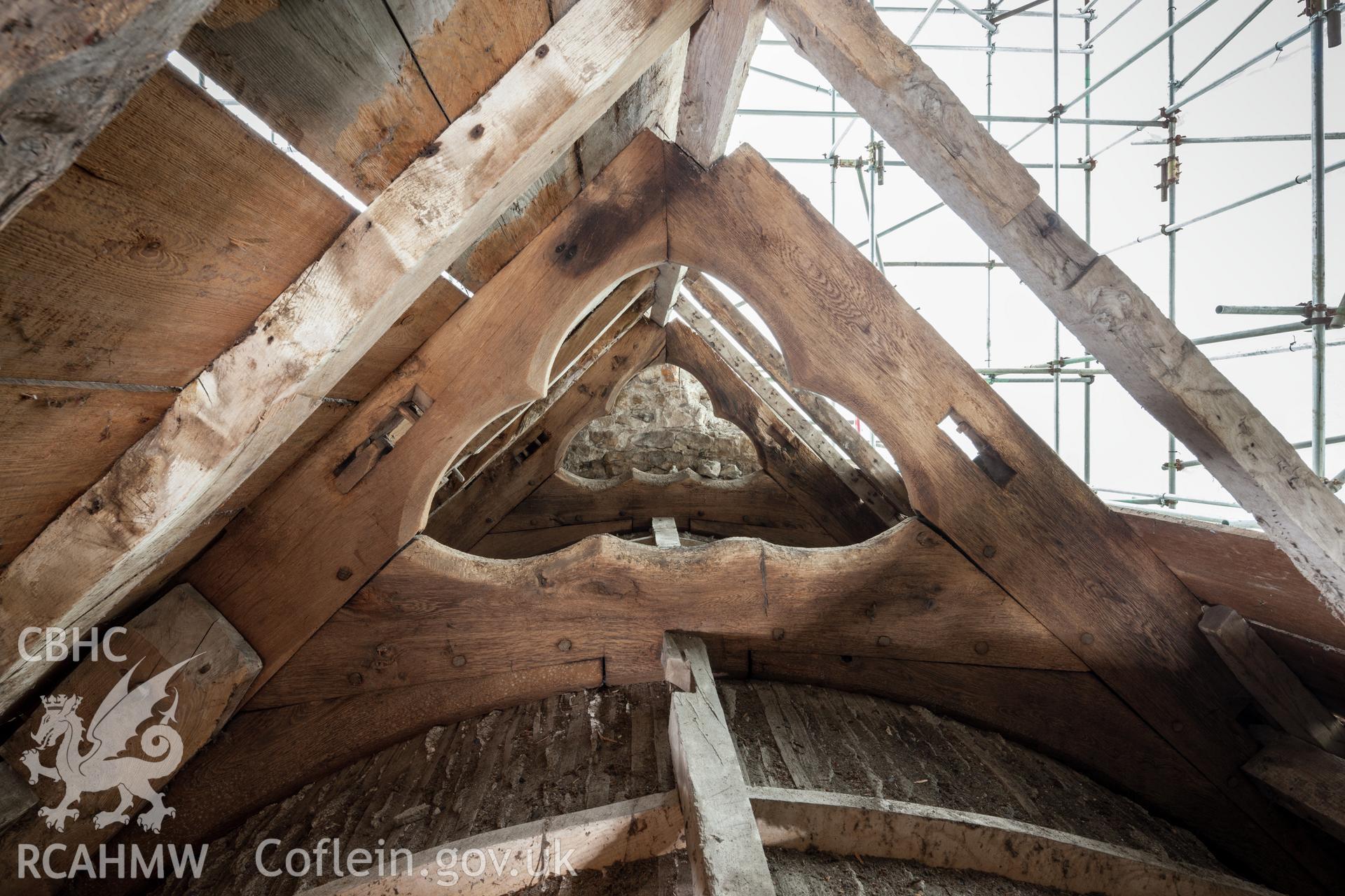 Detail of frame construction and decoration