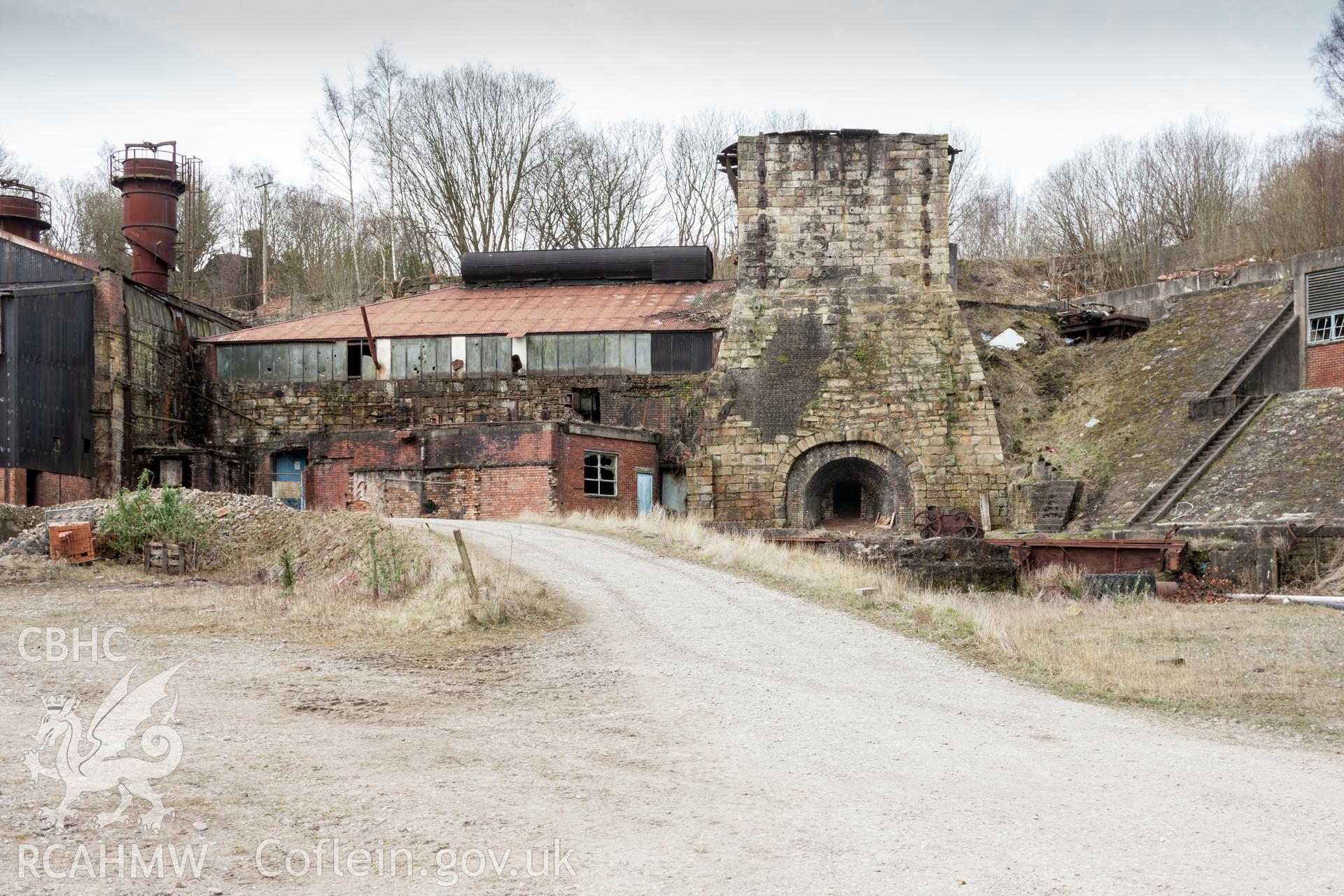 Blast furnace and foundry from the northeast