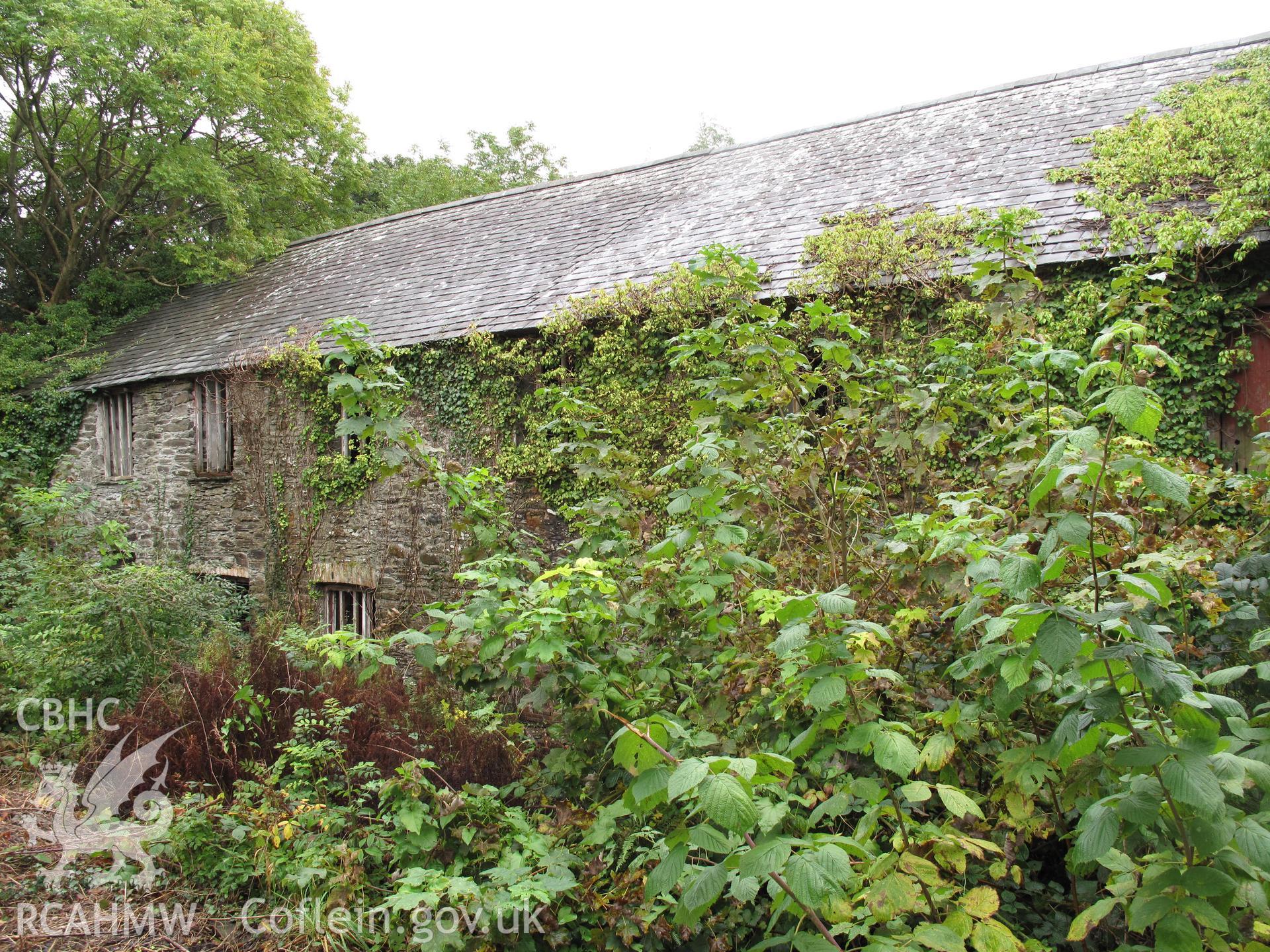 Ceulan Woollen Mill, Talybont, from the west.