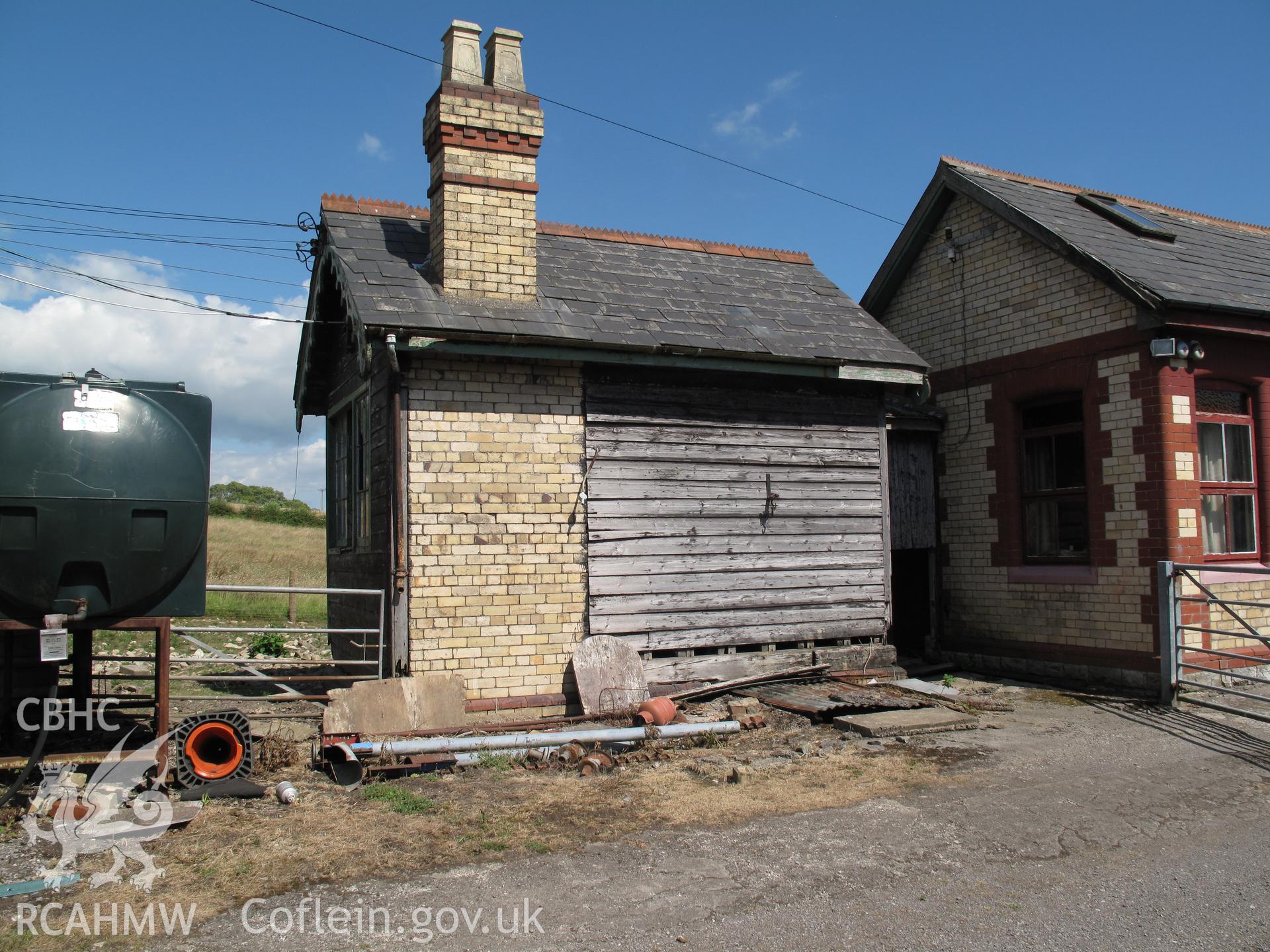 View from the west of St Mary Church Road Signalbox.