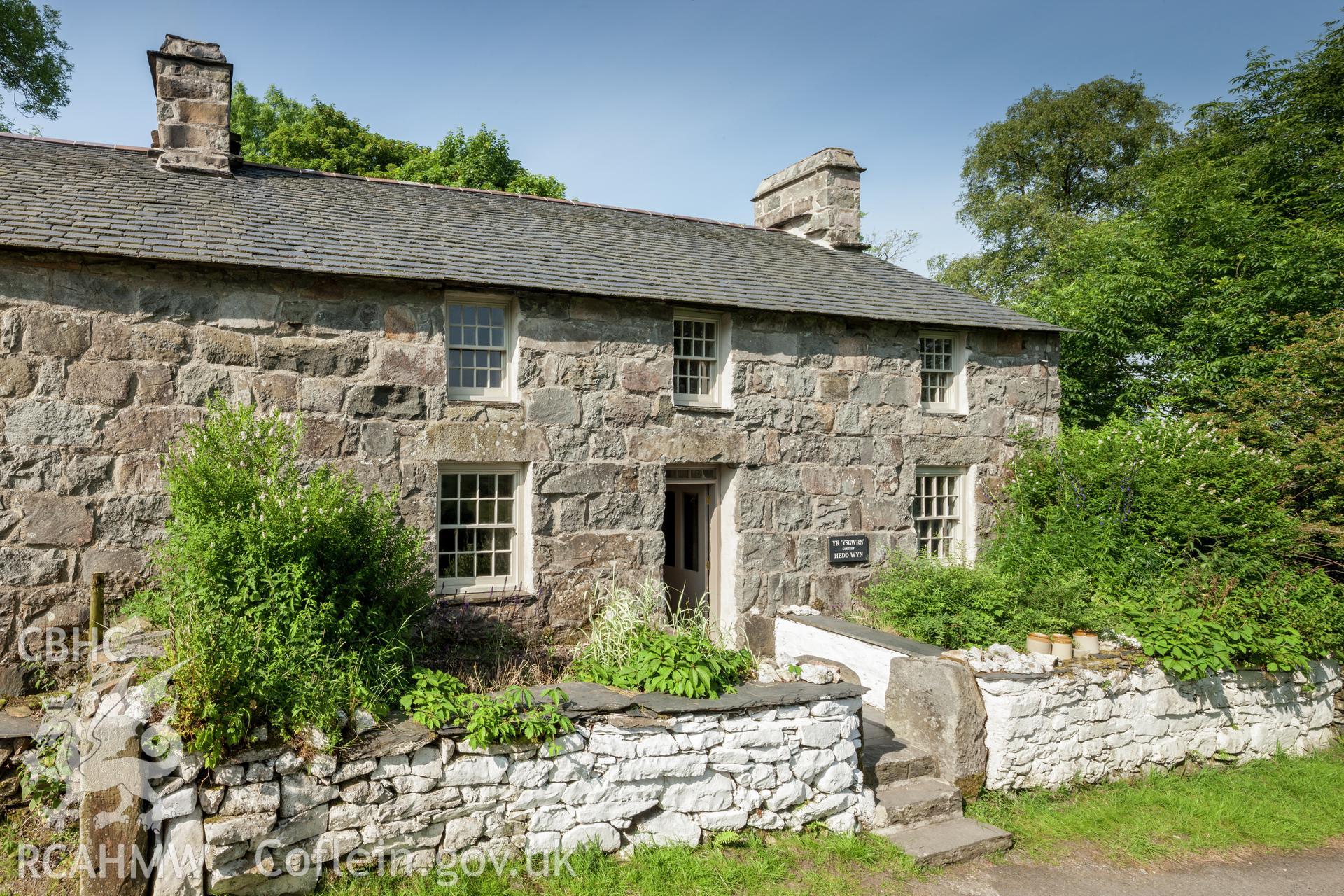 Exterior from the east