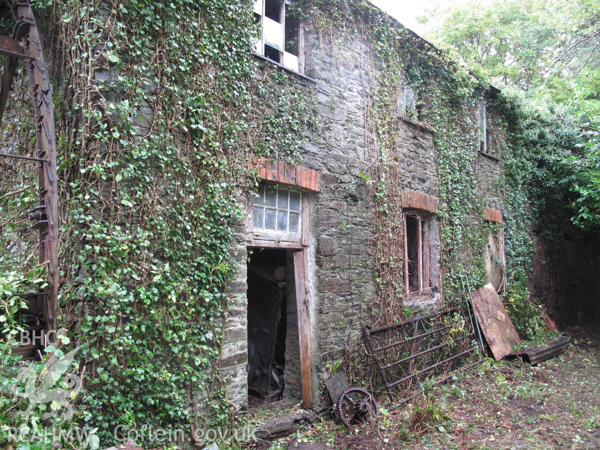 Ceulan Woollen Mill, Talybont, from the south.