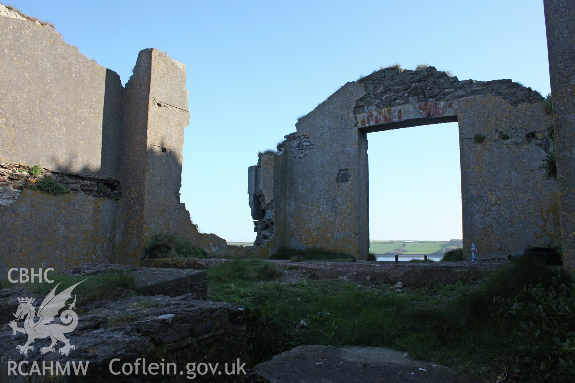 1st Angle Lifeboat Station, interior southern extension looking south-east