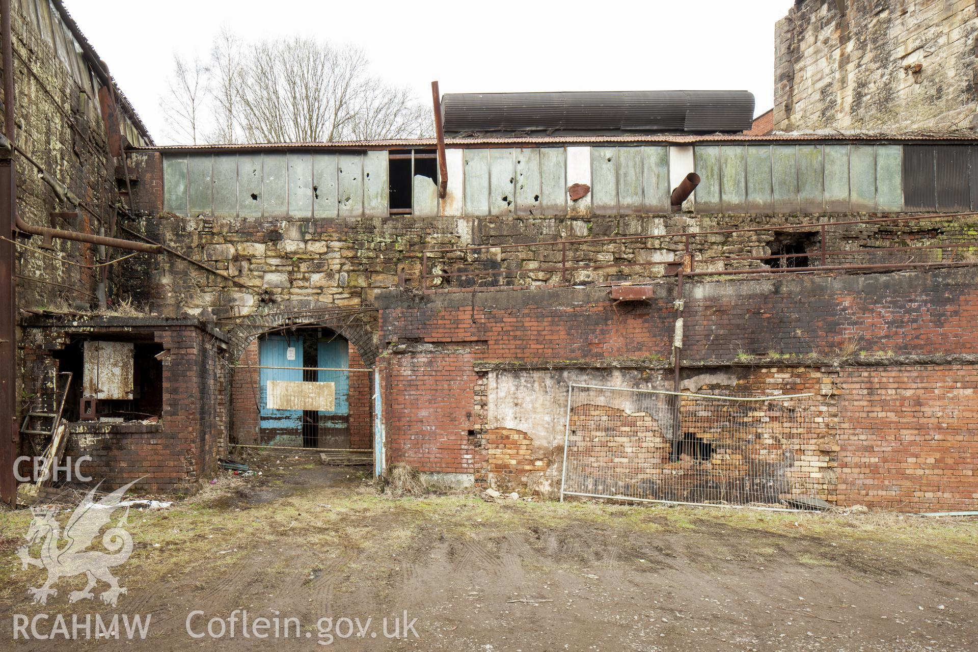 Foundry entrance from the northeast