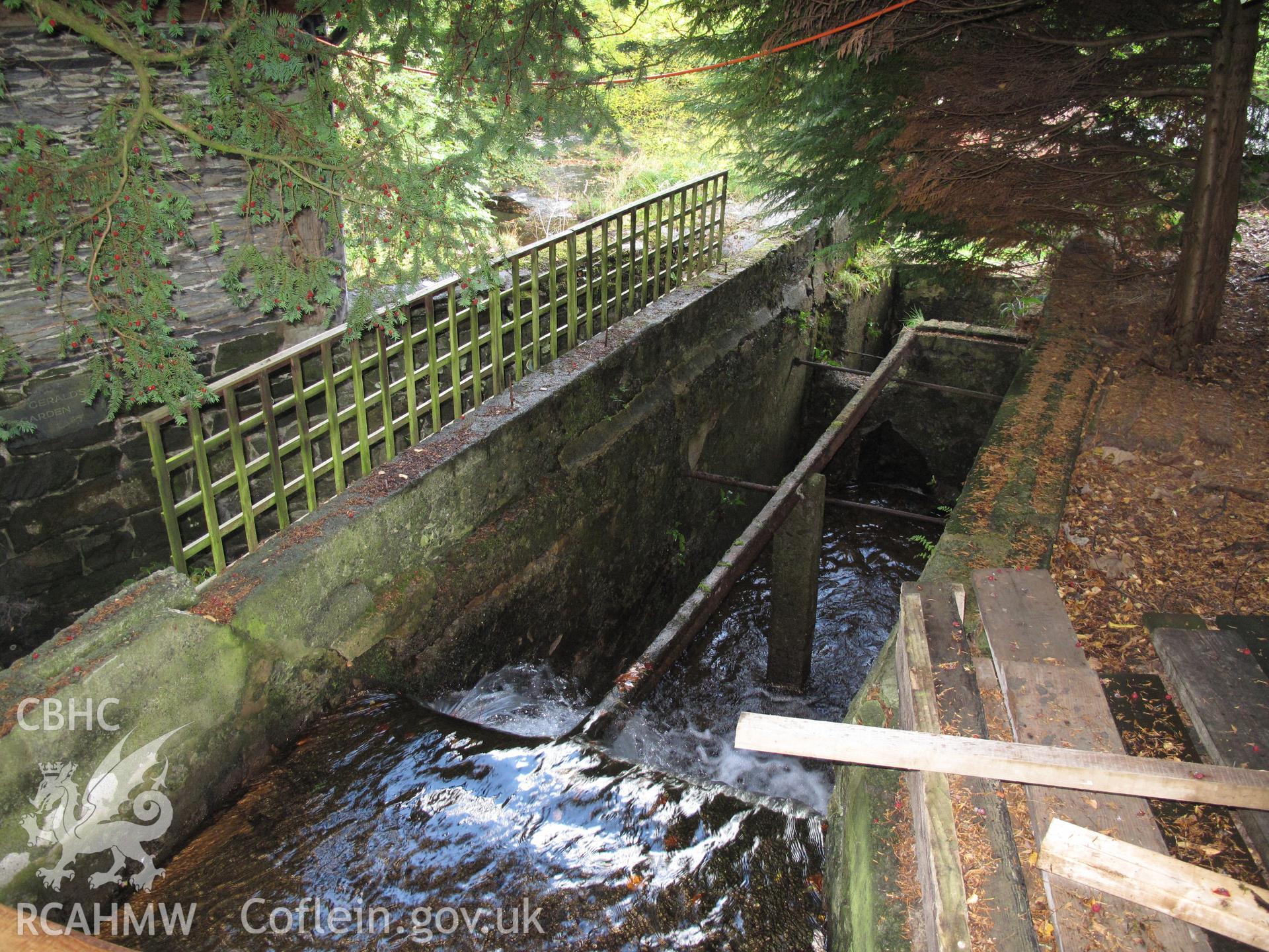 Penstock, Felindre Mill, Llanidloes.