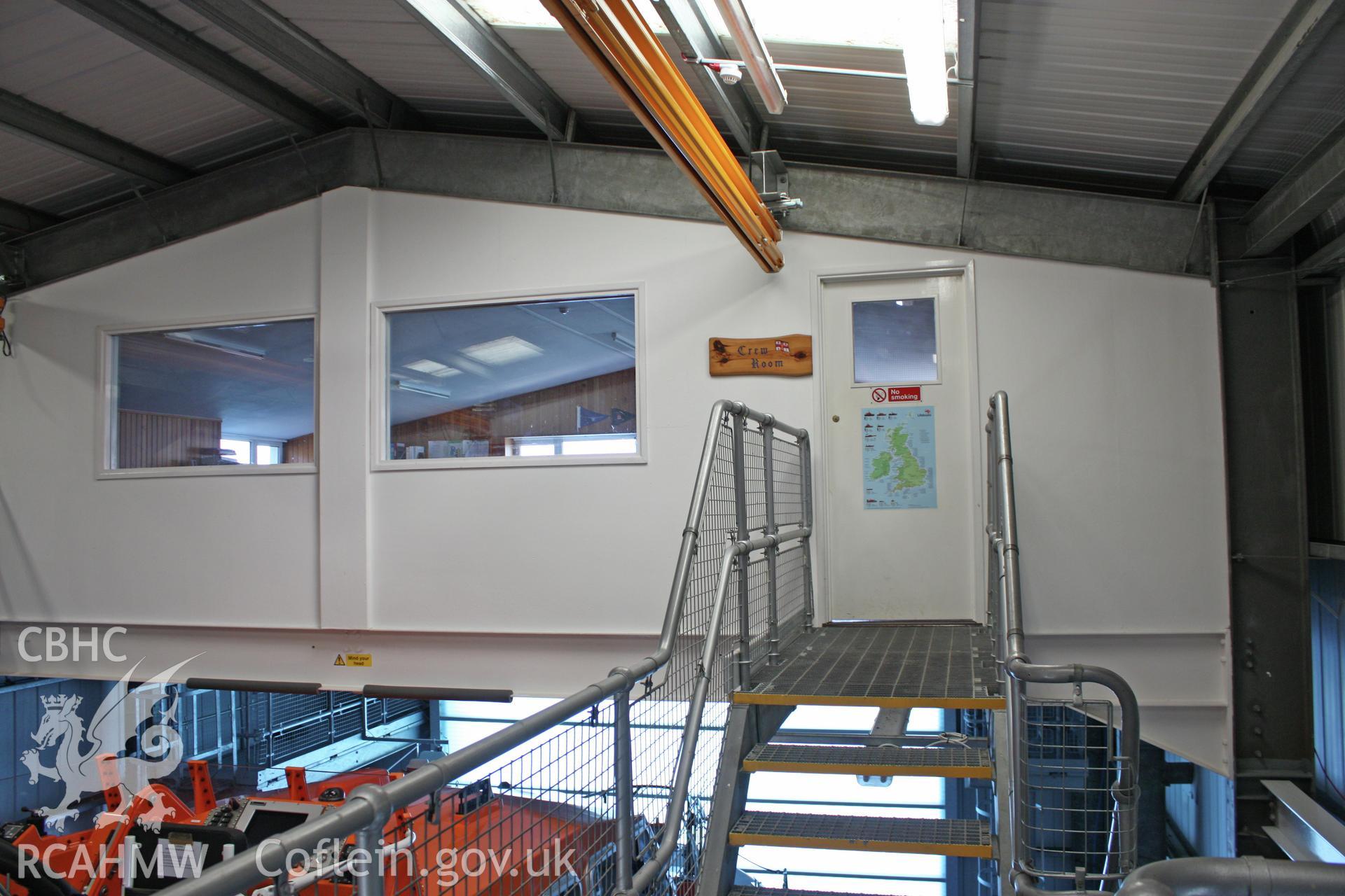 Viewing gallery looking north to main office