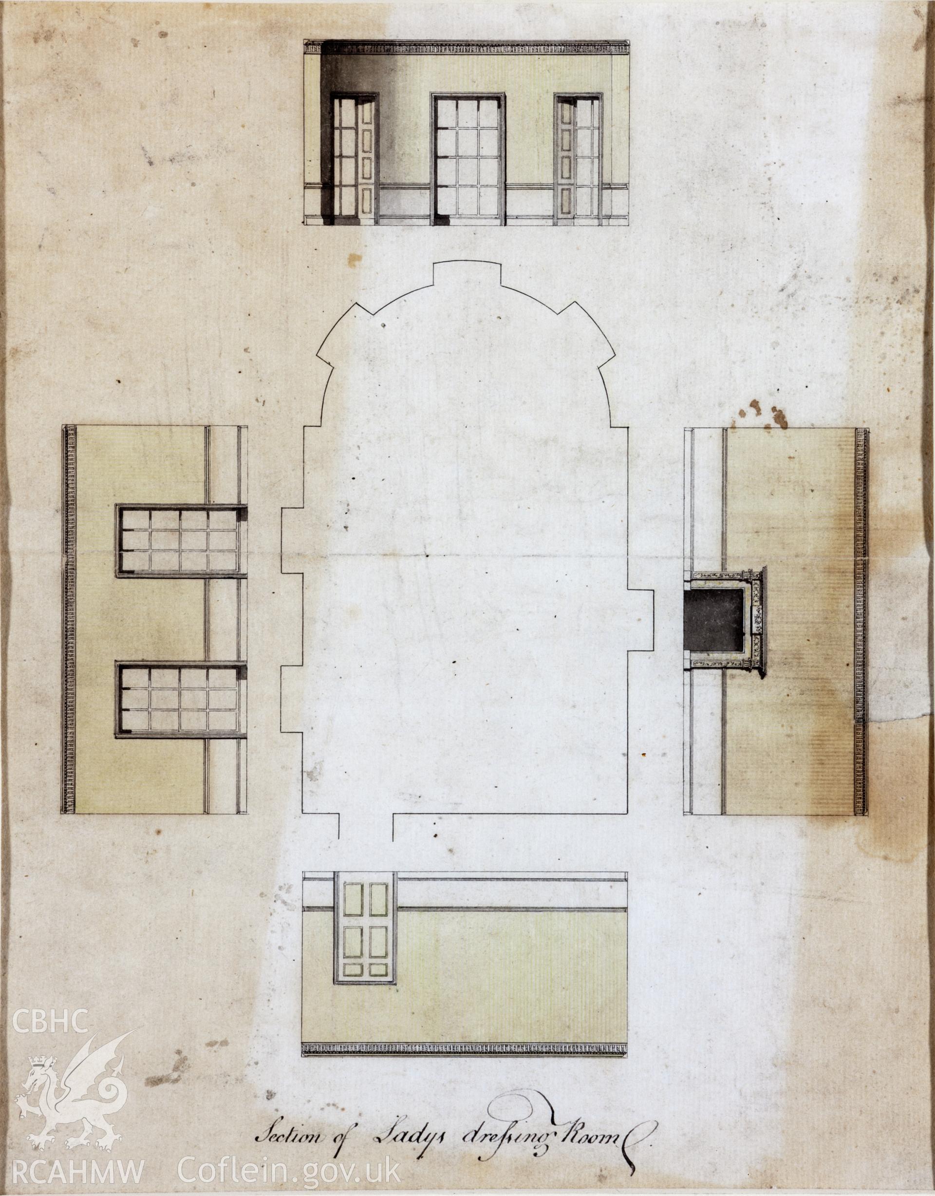 Original architects plans.