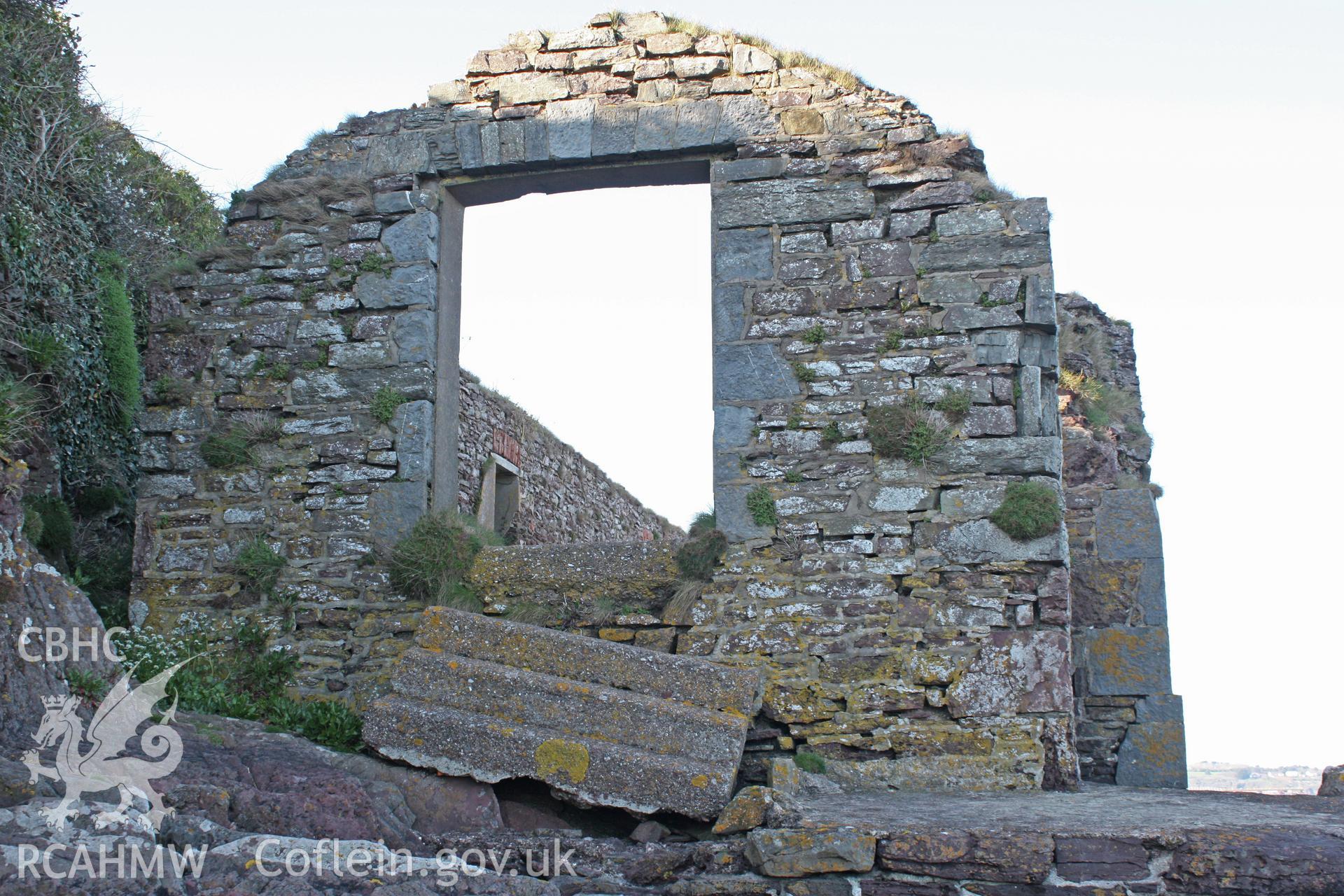 1st Angle Lifeboat Station, southern extension viewed from the south-west
