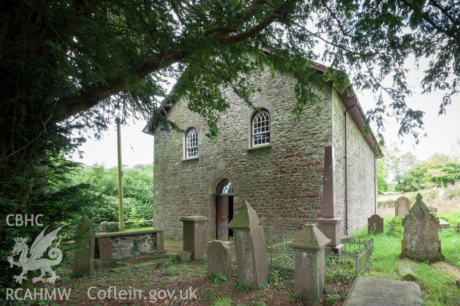View from the east