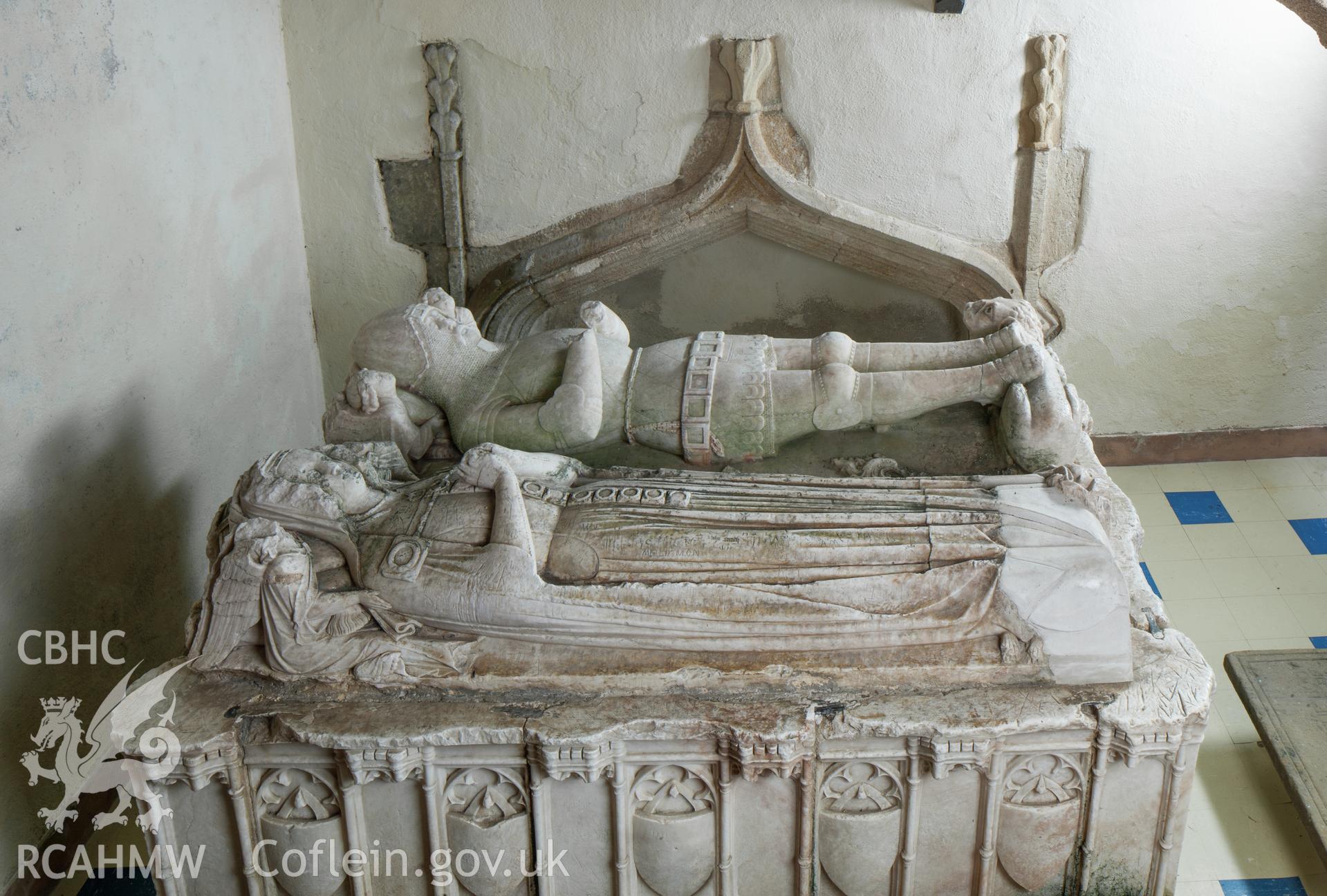 Tudor tomb, from the south