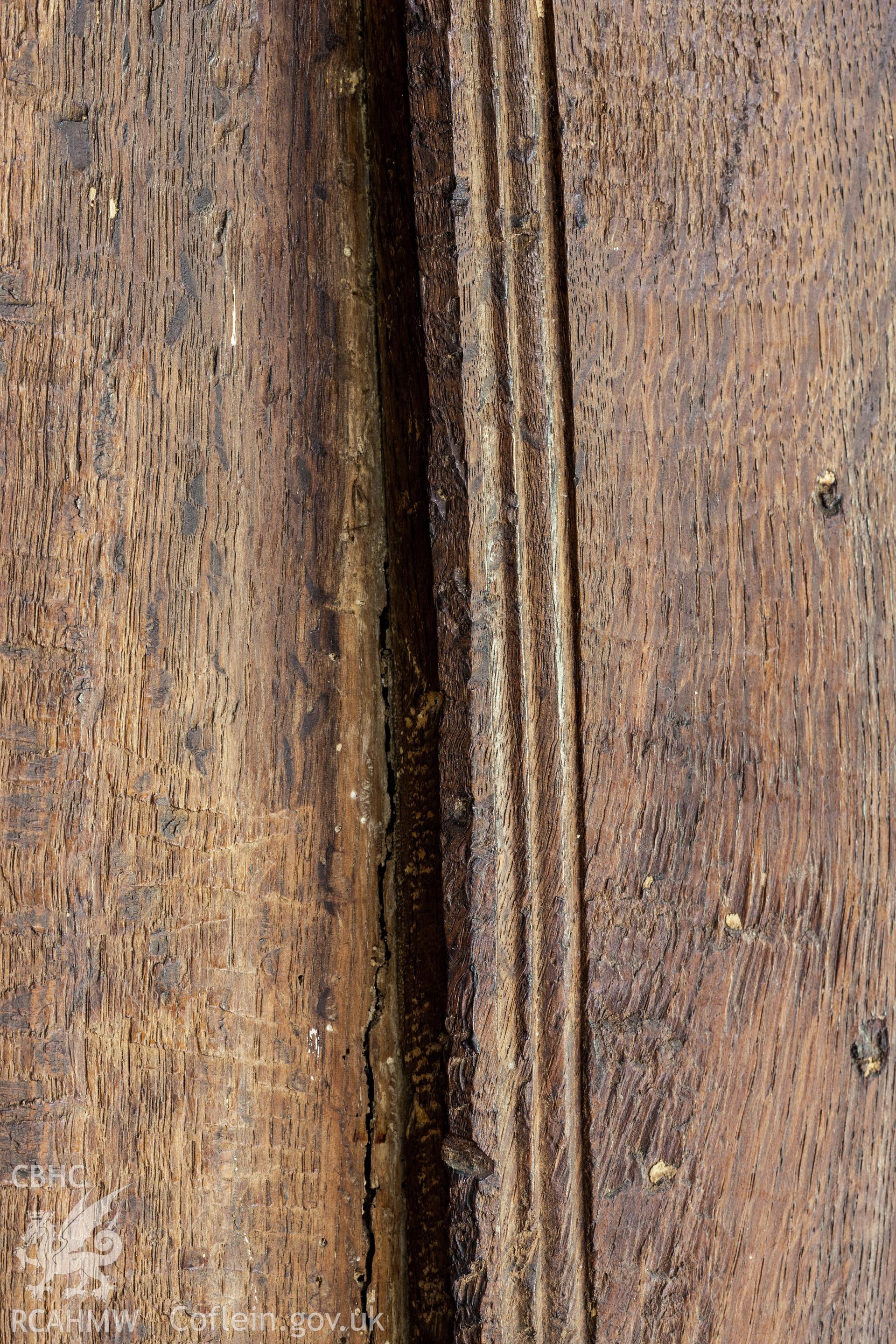 Detail of decoration on panelling