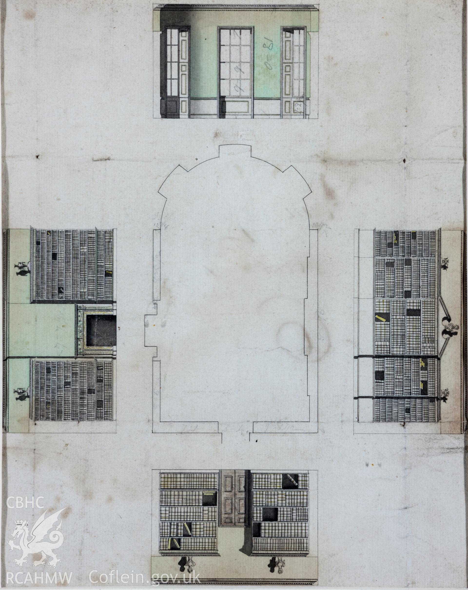Original architects plans.