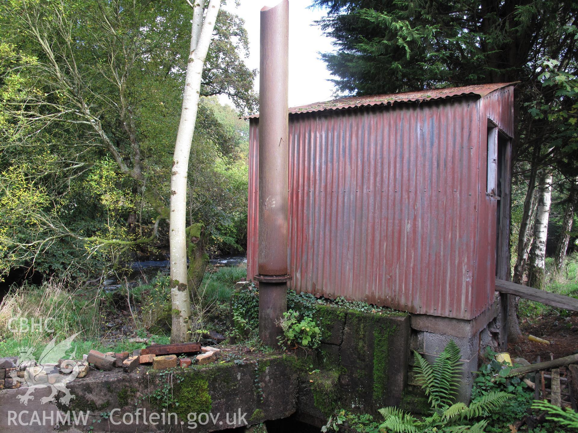Turbine house, Felindre Mill, Llanidloes.