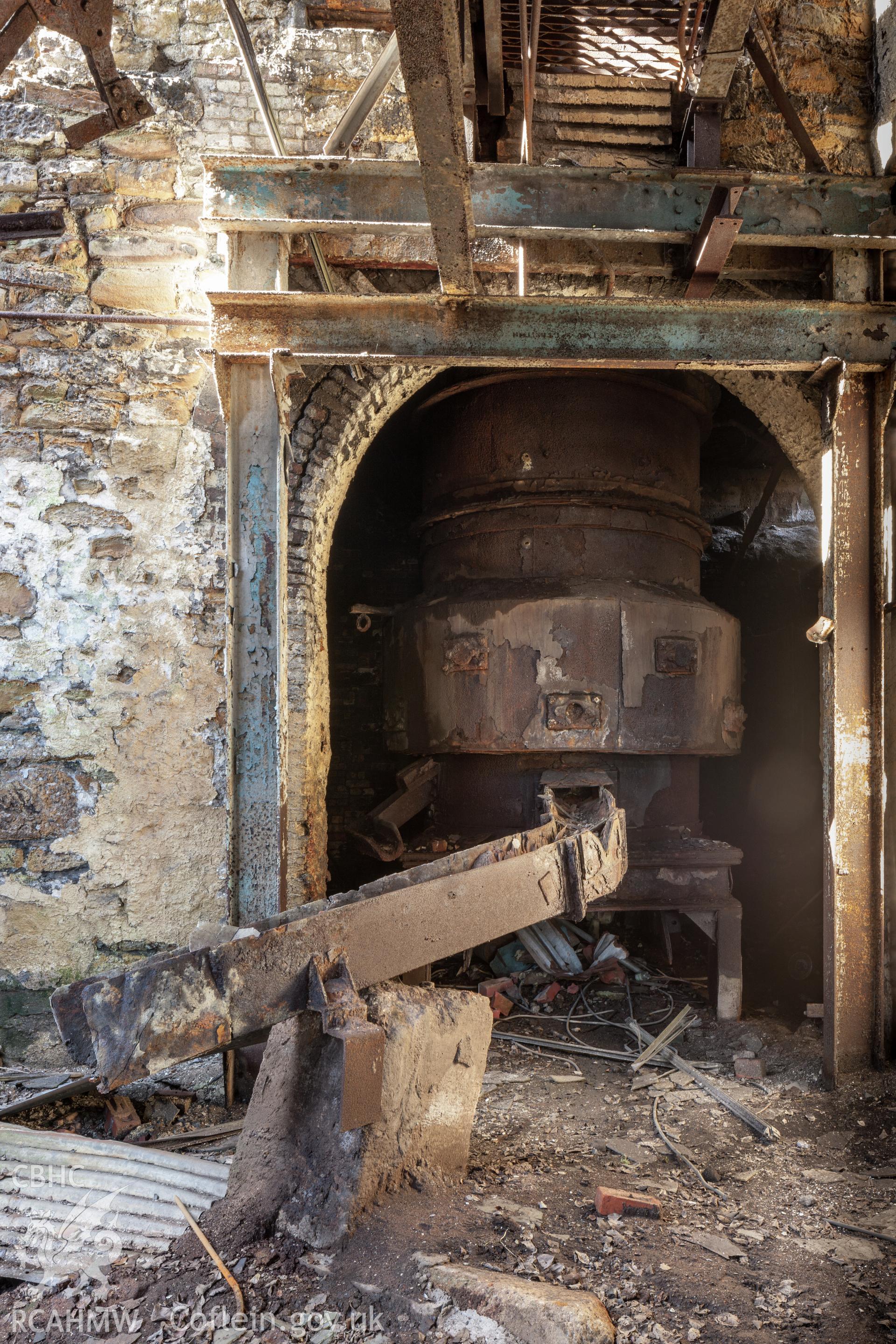 Interior, detail of furnace