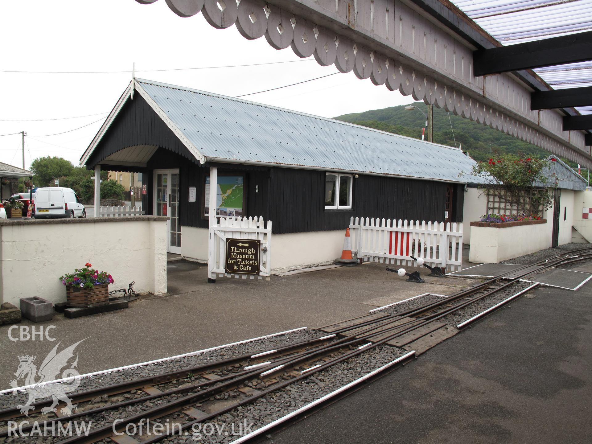 View from the west of Fairbourne Station, Fairbourne Railway.