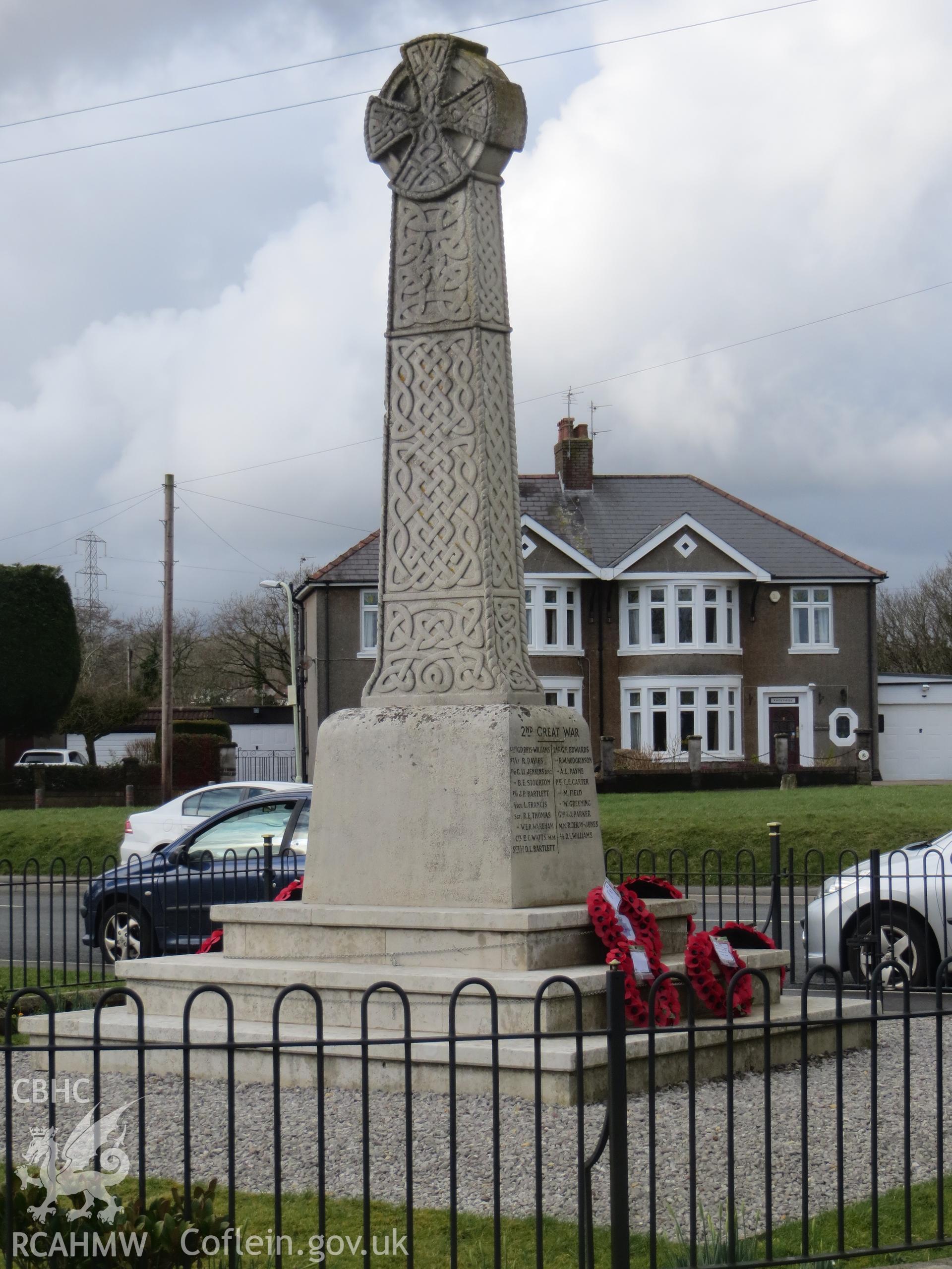 View of monument from the south-east.
