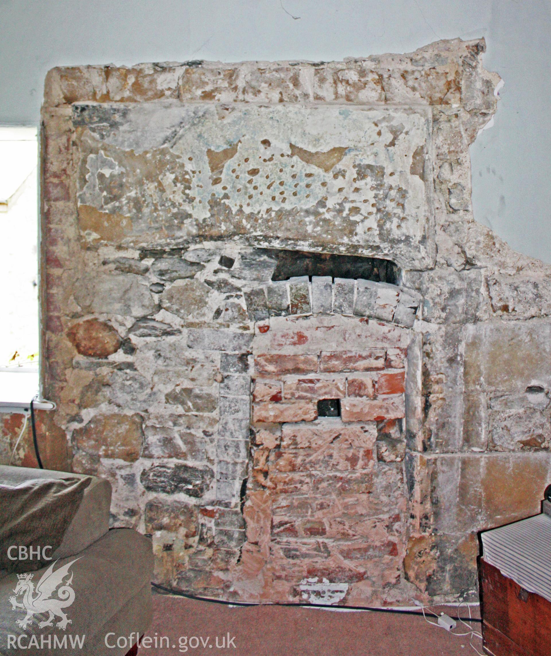 Great-chamber fireplace