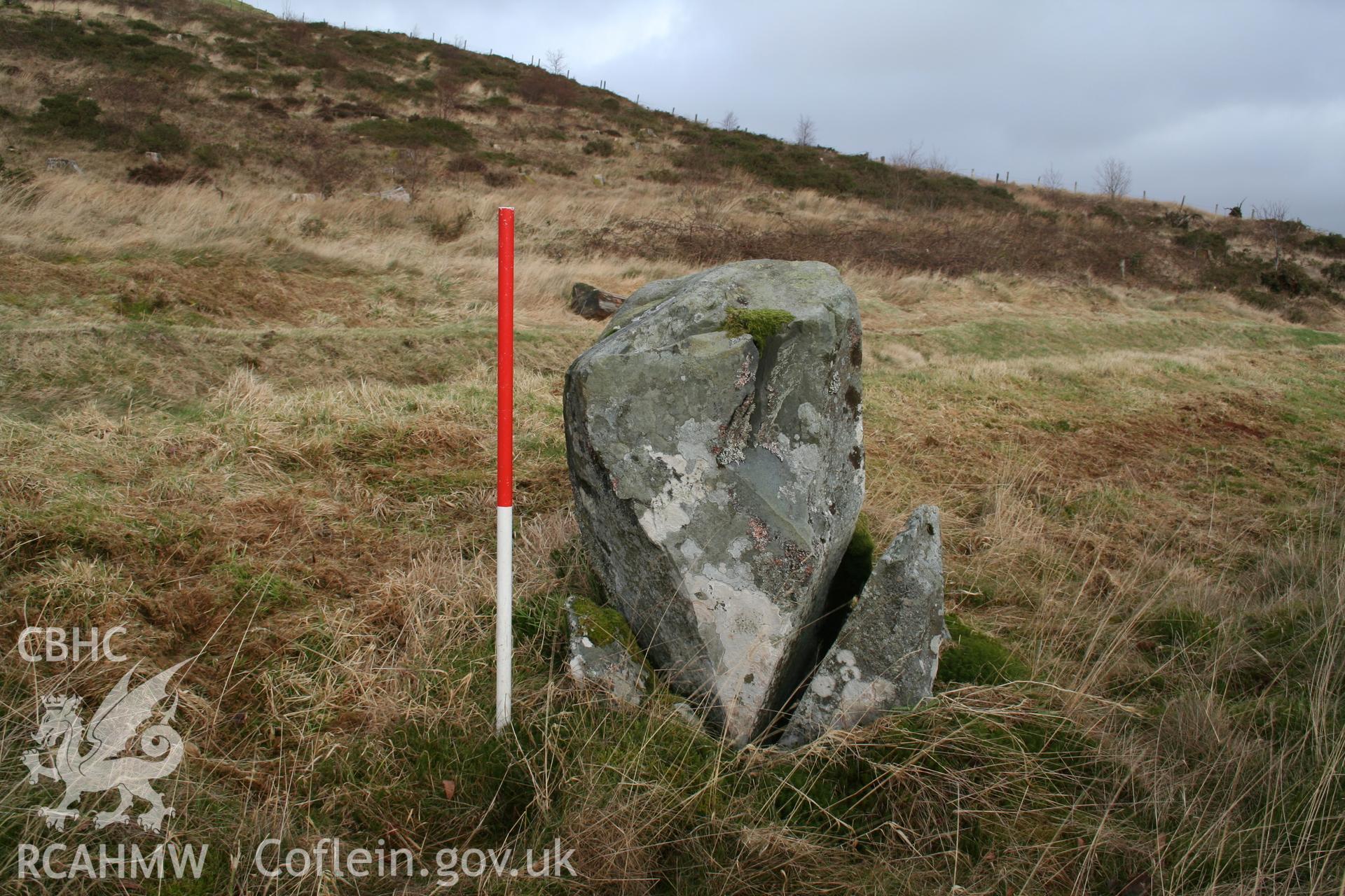 View from the south-west; 1m scale.