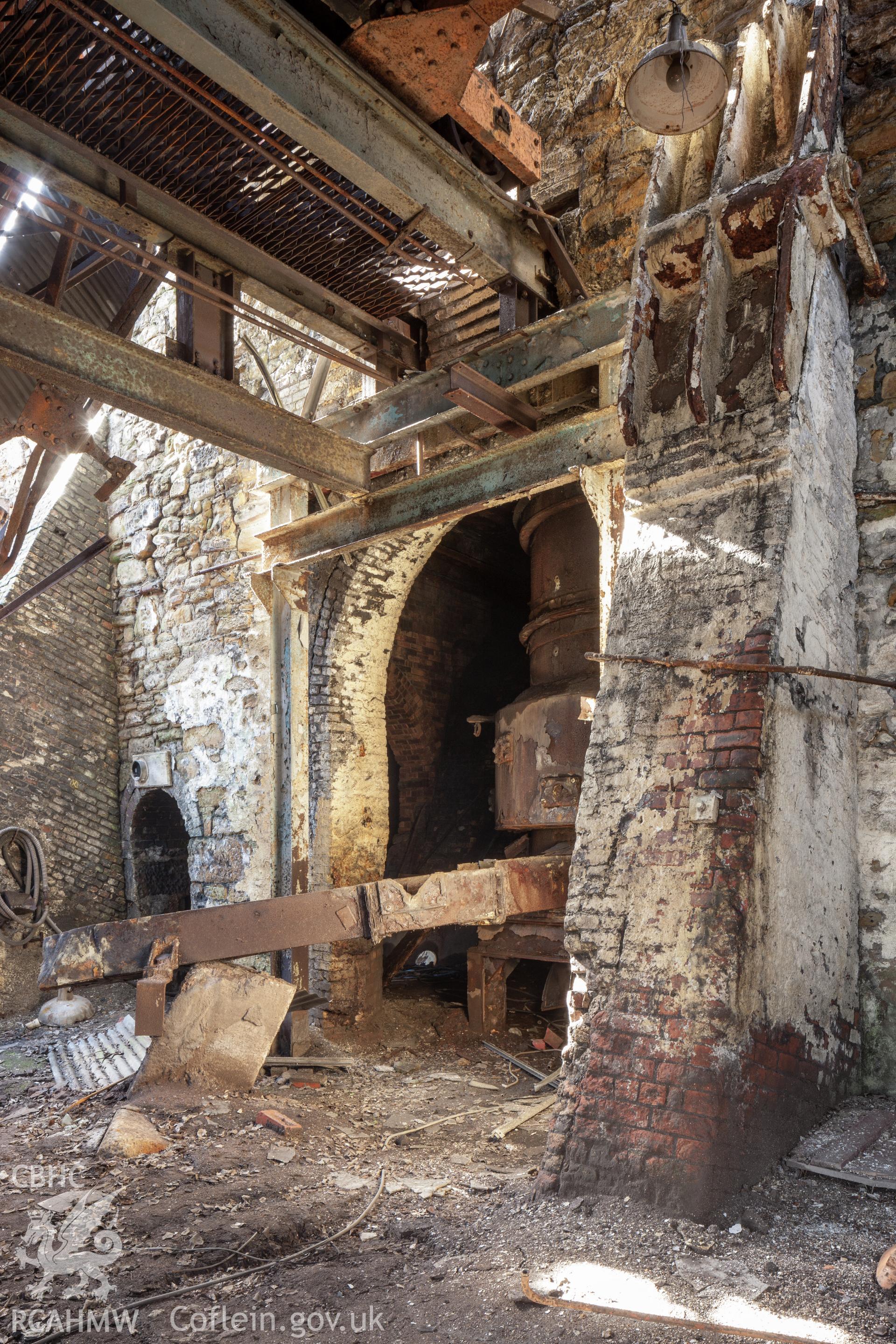 Interior, detail of furnace