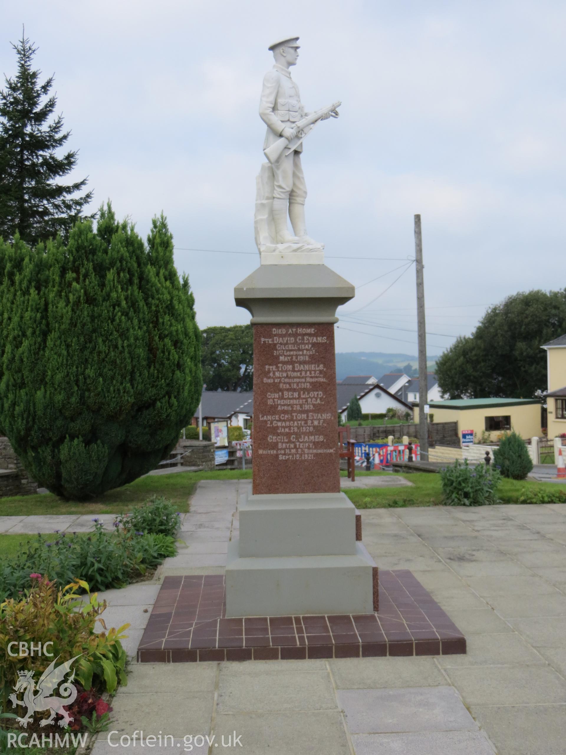 Monument from the north-west.