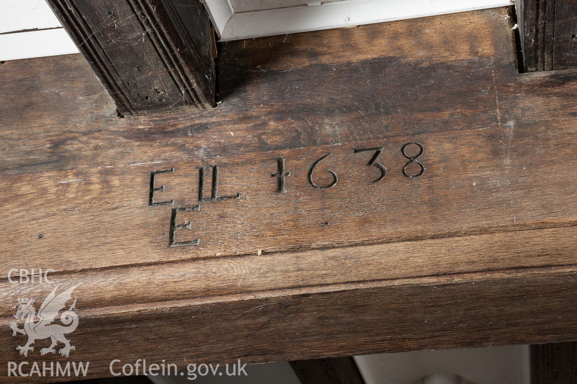 Date inscription, detail
