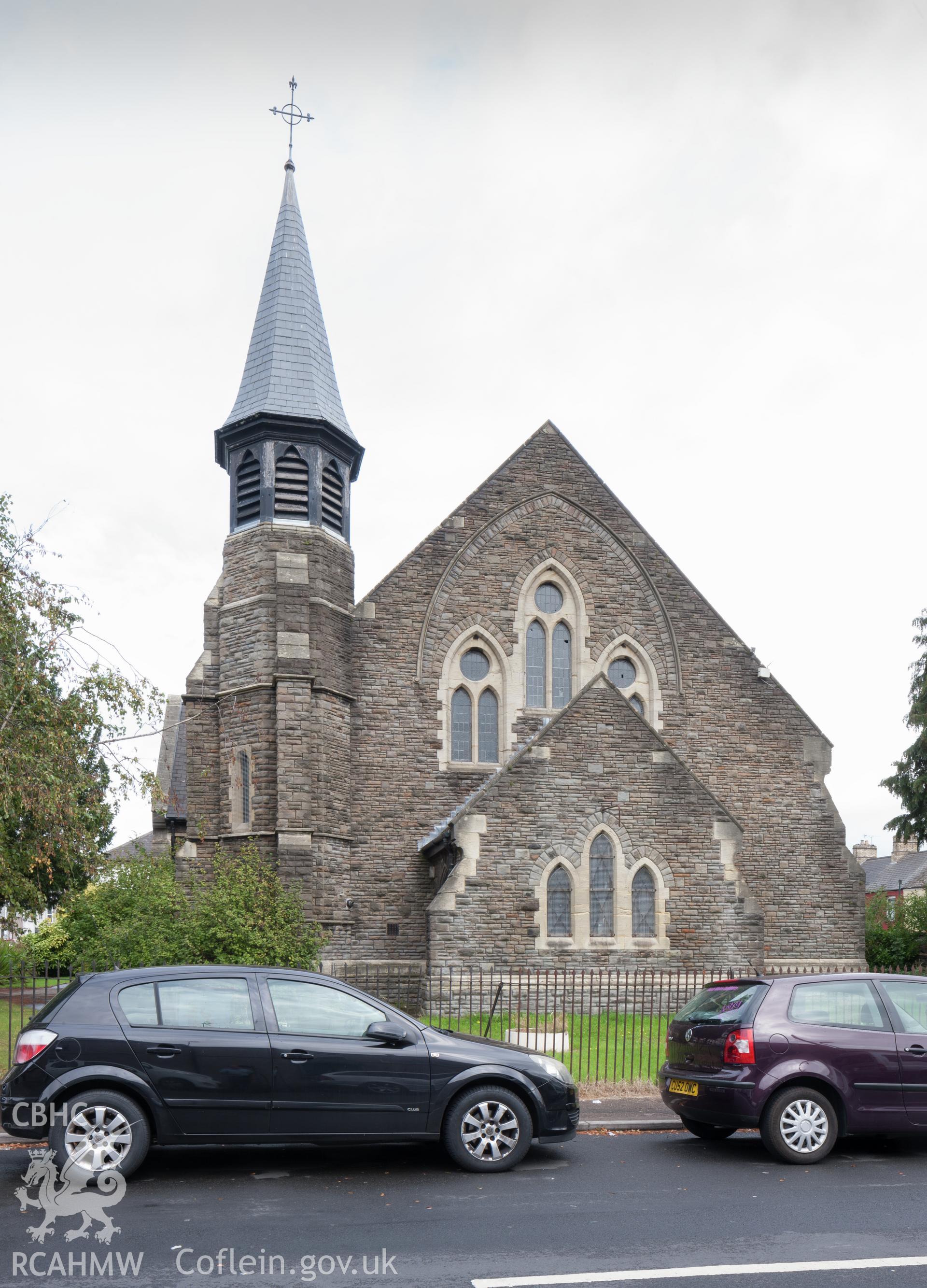 Exterior from the west