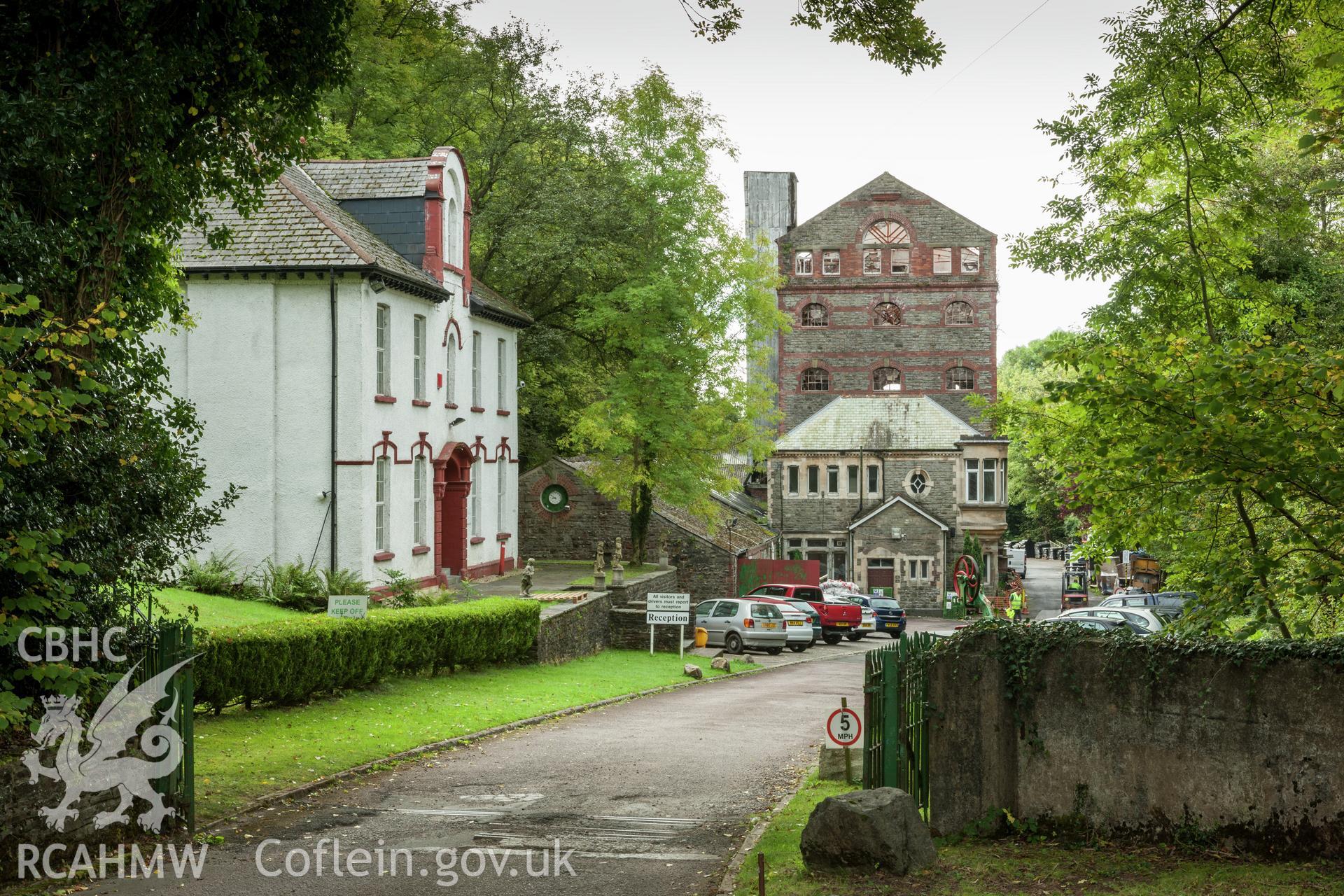 Brewery and managers house from the north