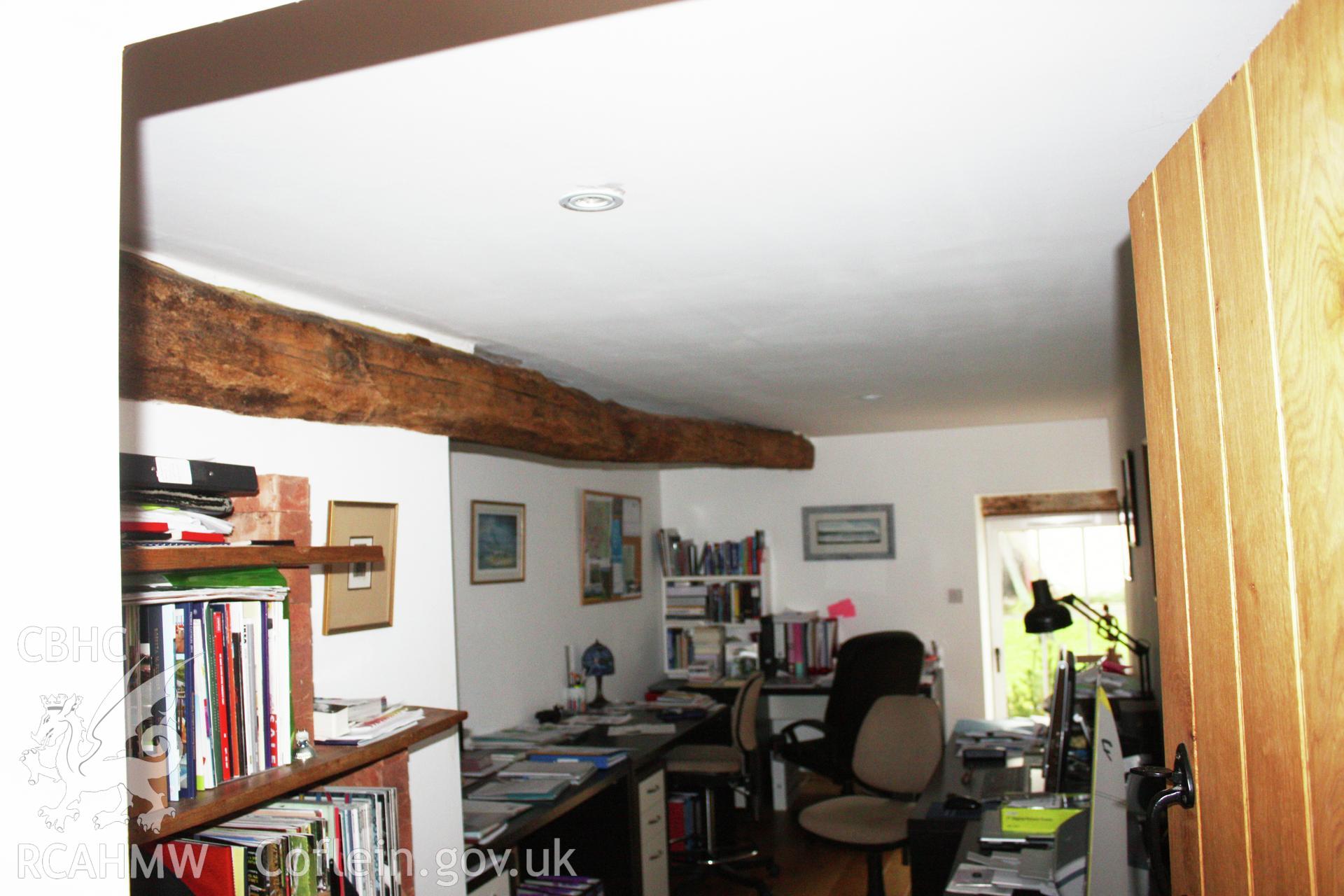 Later cow-house ceiling-beam.