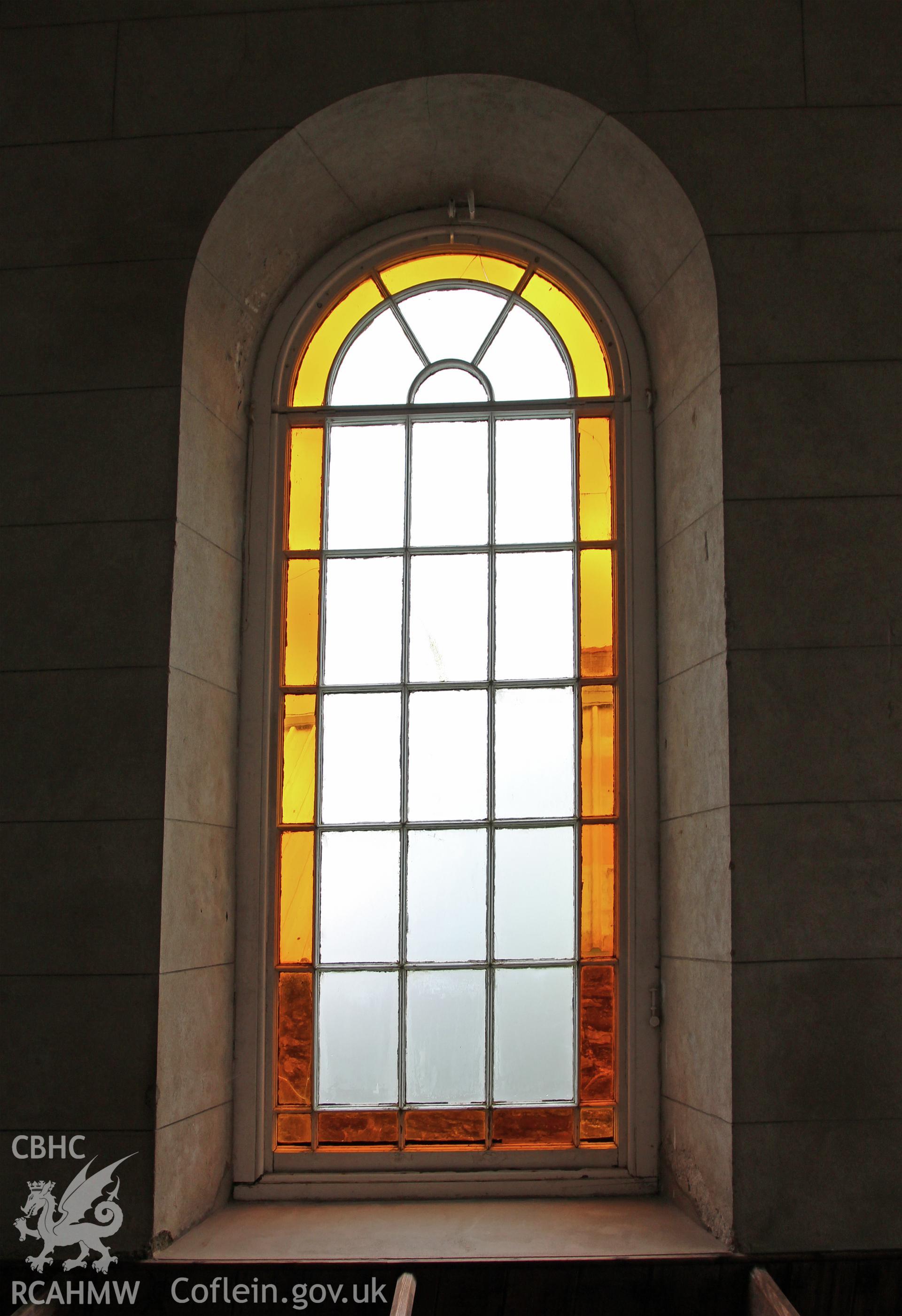 Detail of side elevation window